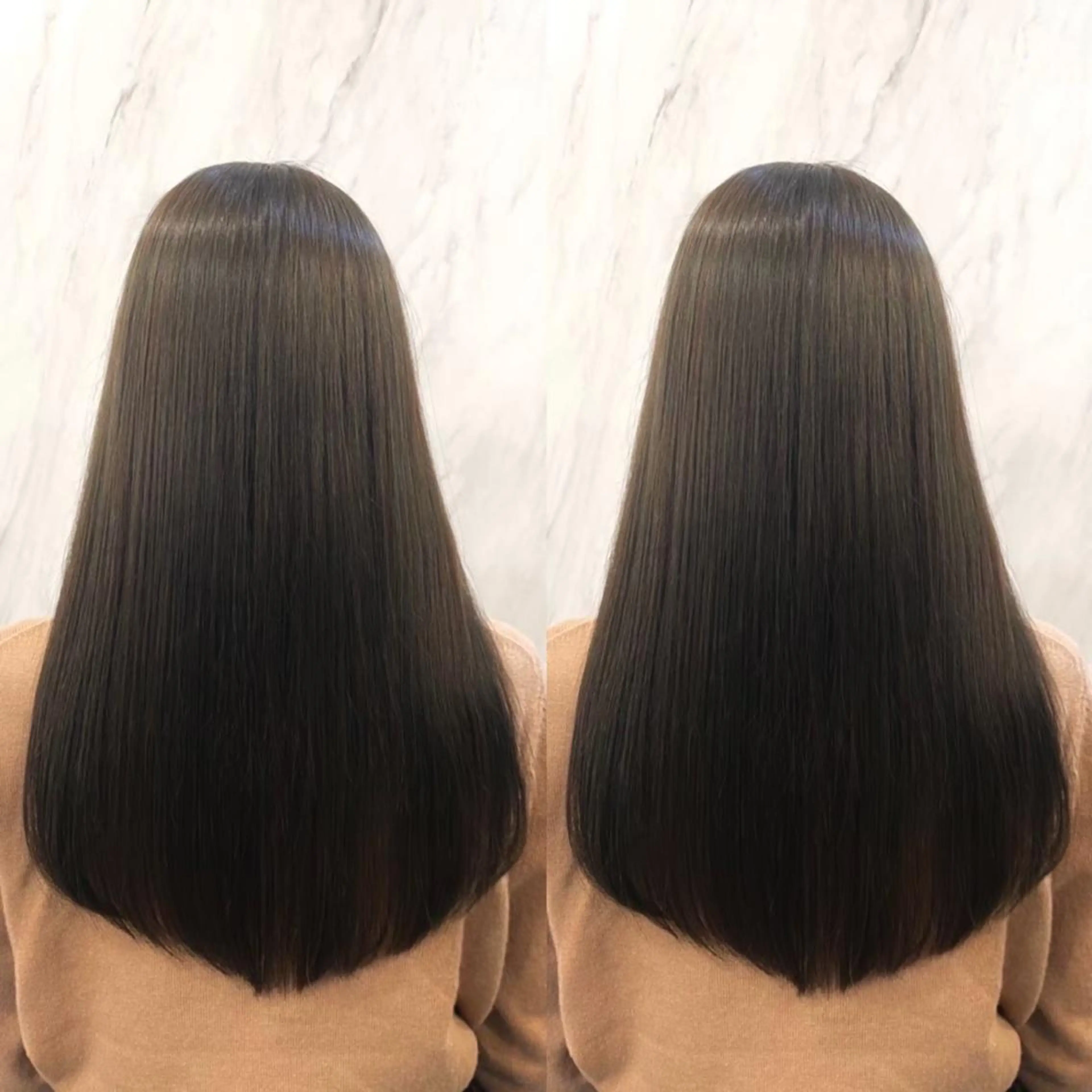 ロング カラー パーマ ブリーチ 髪質改善 縮毛矯正 トリートメント roygbiv ✨髪質改善✨美髪✨のヘアスタイル