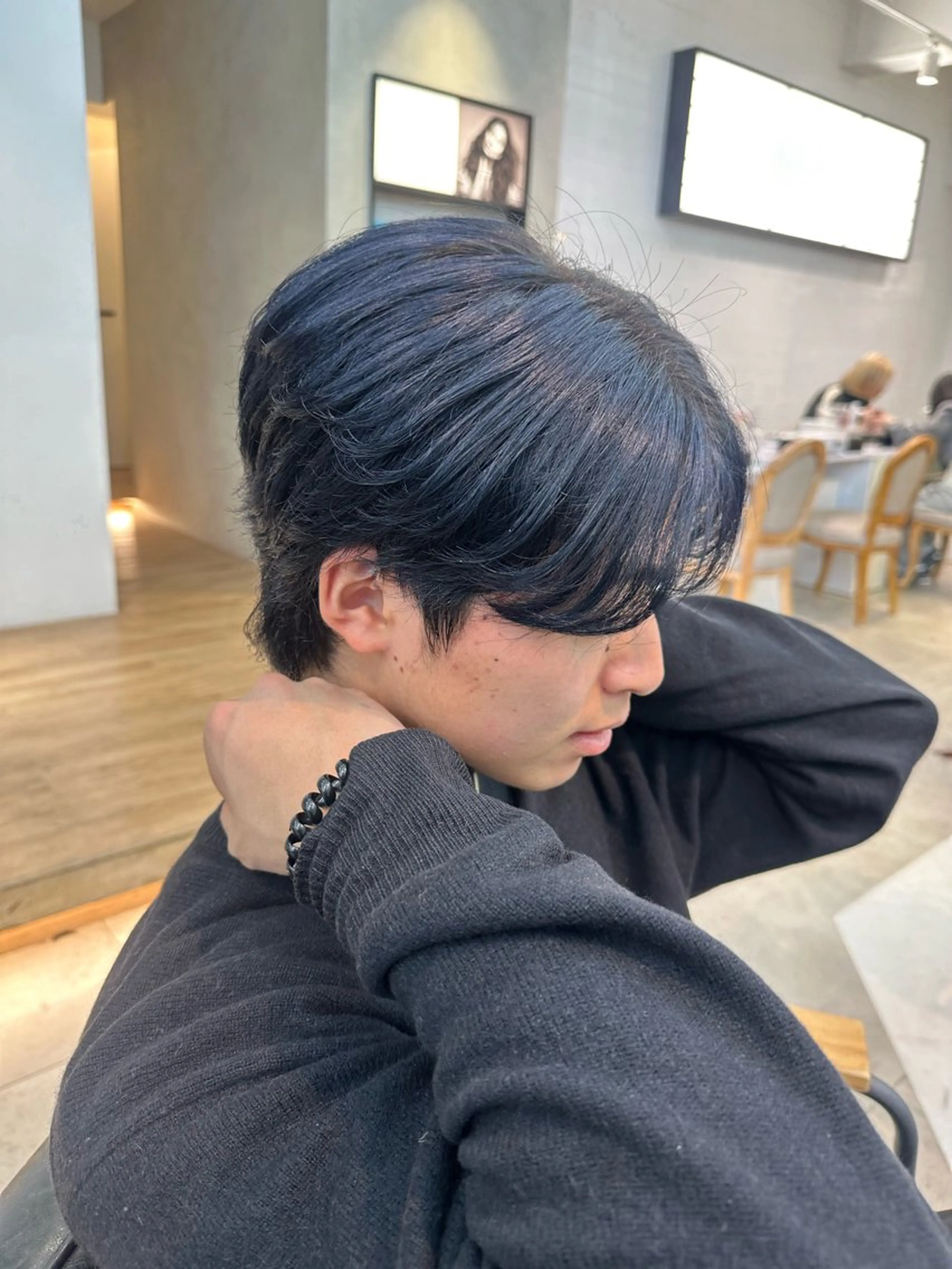 メンズ カット 韓国ヘアメンズ・レデ ィース特化ミクのヘアスタイル