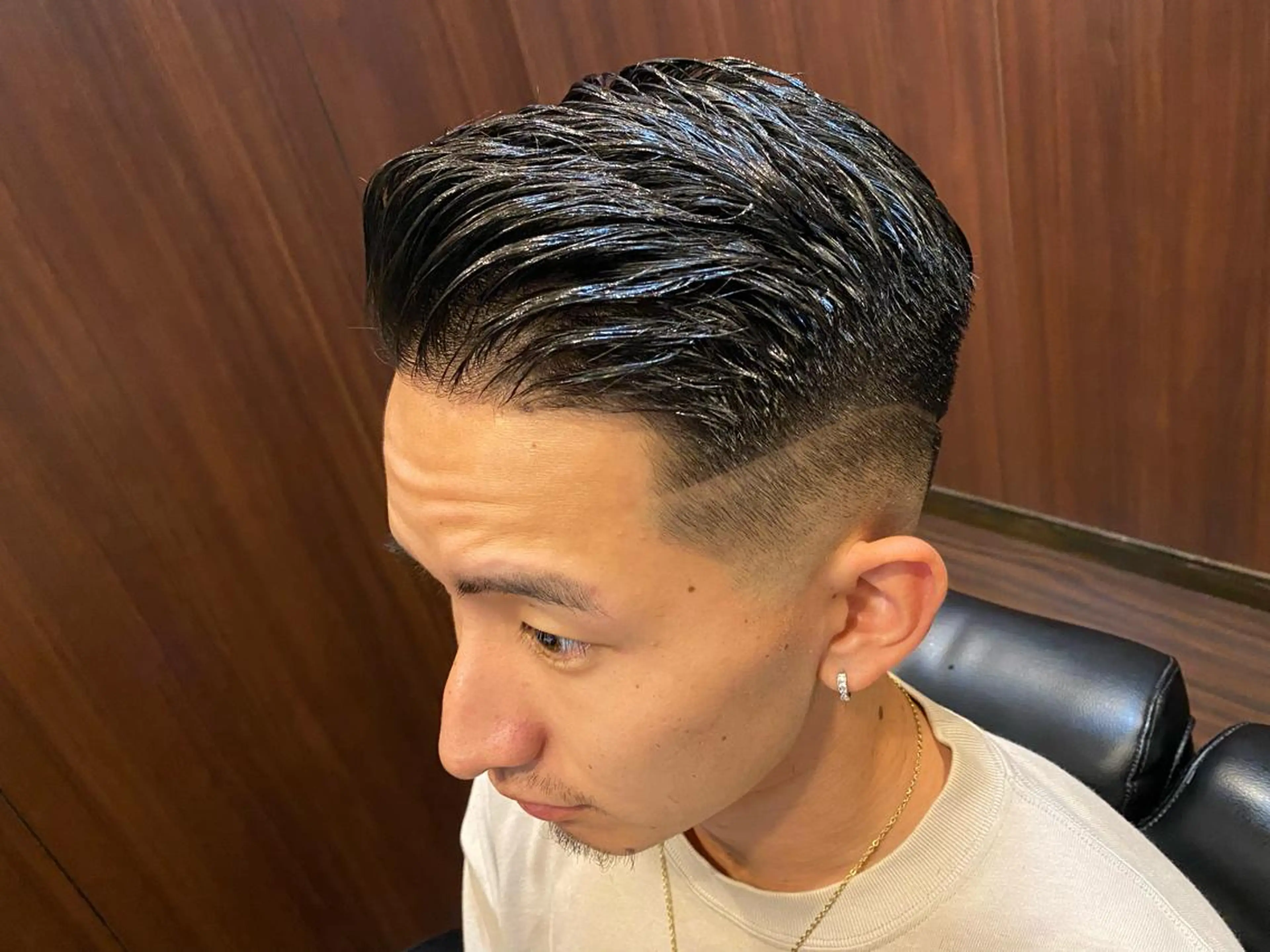 ショート メンズ 浅見 天翔のヘアスタイル