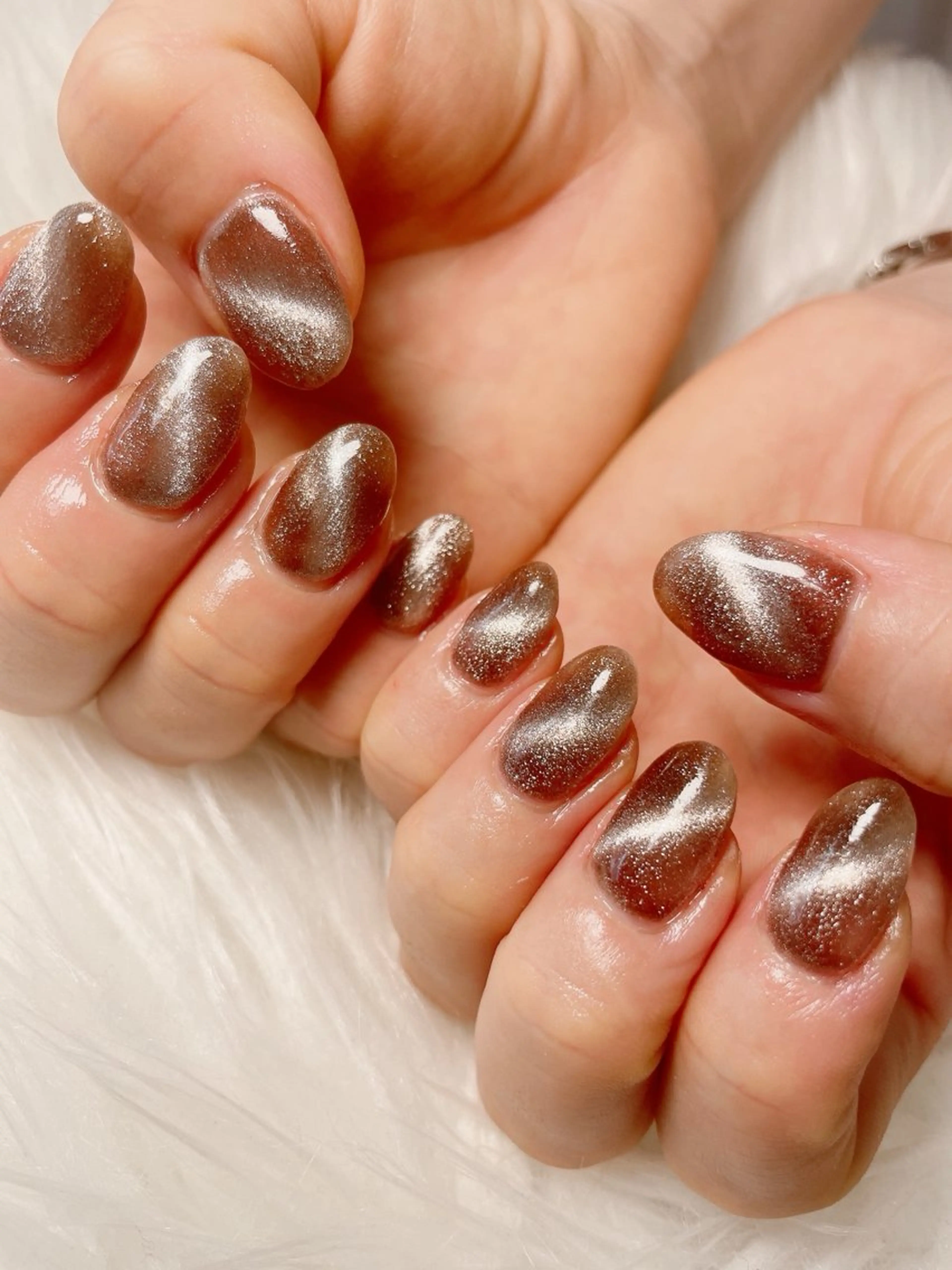 ネイル マグネットネイル ハンドネイル nailsalon Rinのネイルデザイン