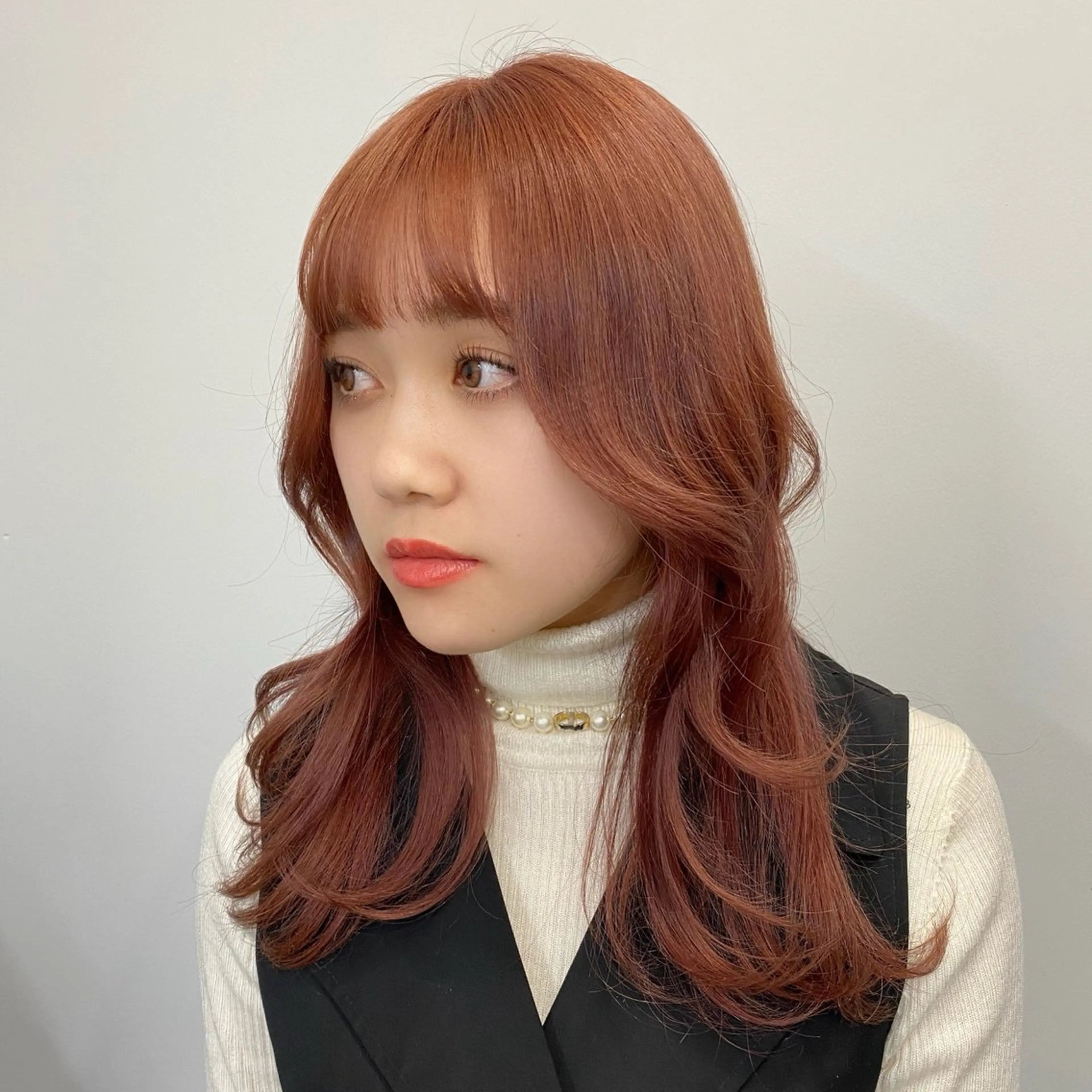 セミロング エクステモデル募集 💗大阪梅田/川上のヘアスタイル