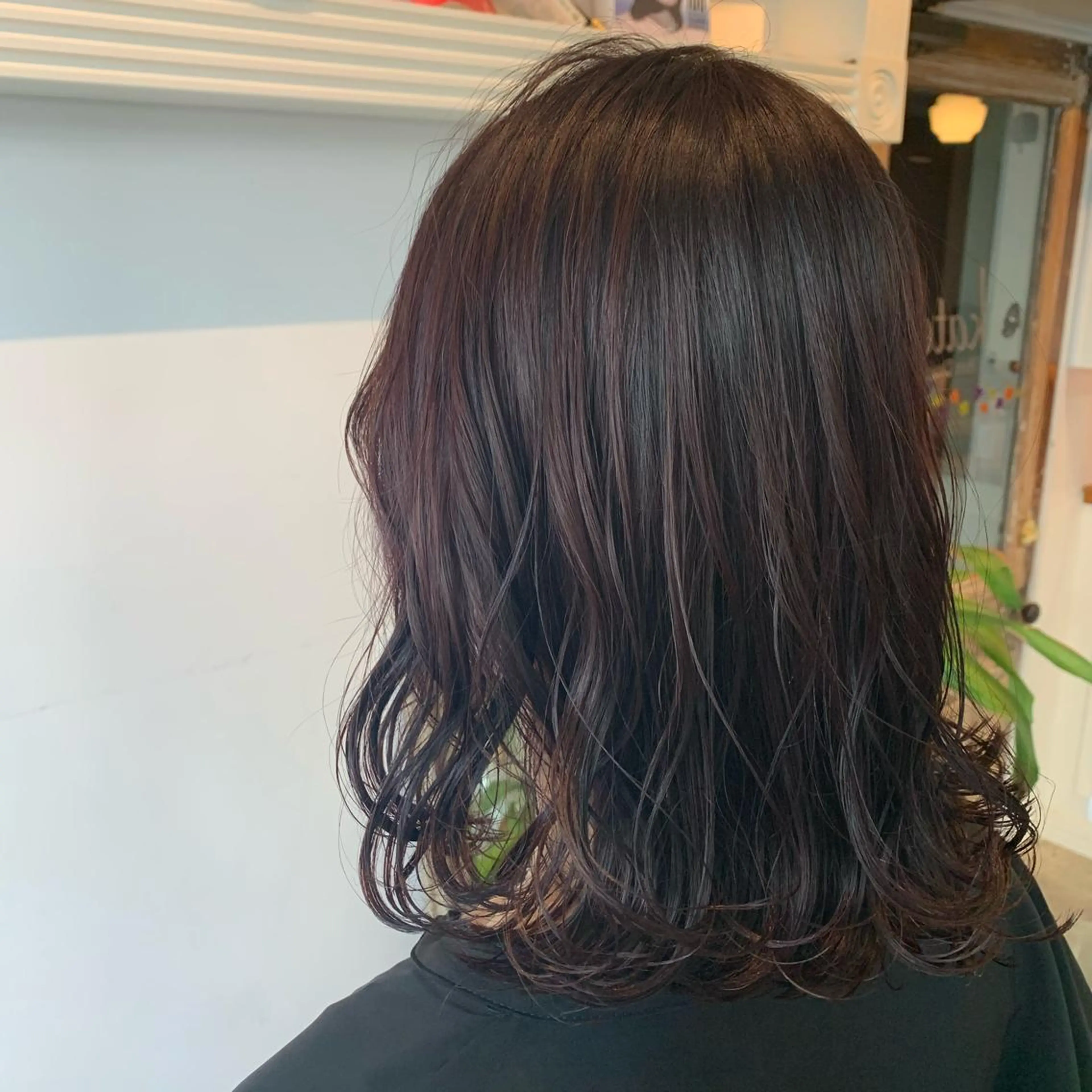 ミディアム カラー ヘアアレンジ カット ヘアカラー トリートメント 山崎 澪 レイヤーカット/大宮のヘアスタイル