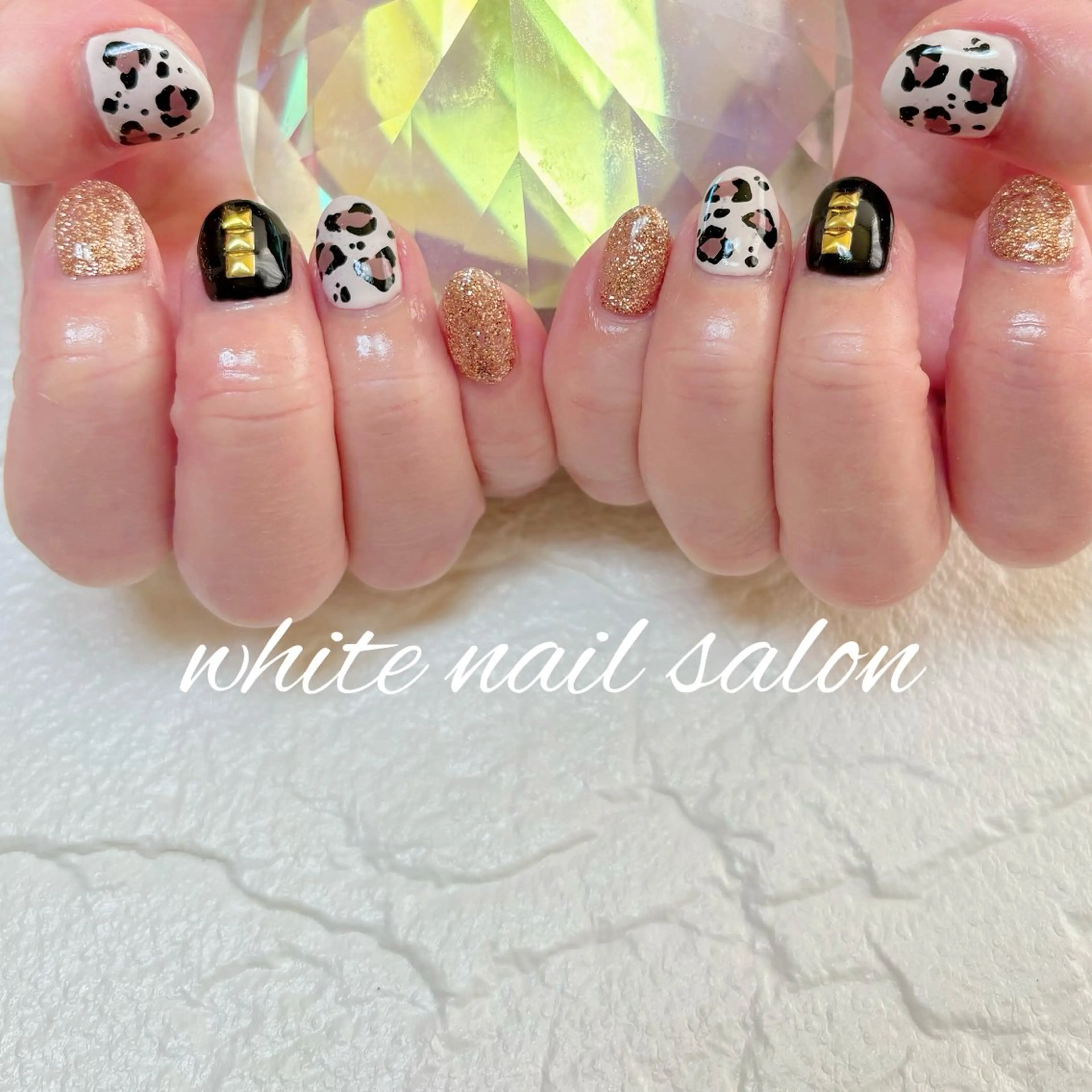 ネイル フットネイル ハンドネイル white nail salonのネイルデザイン