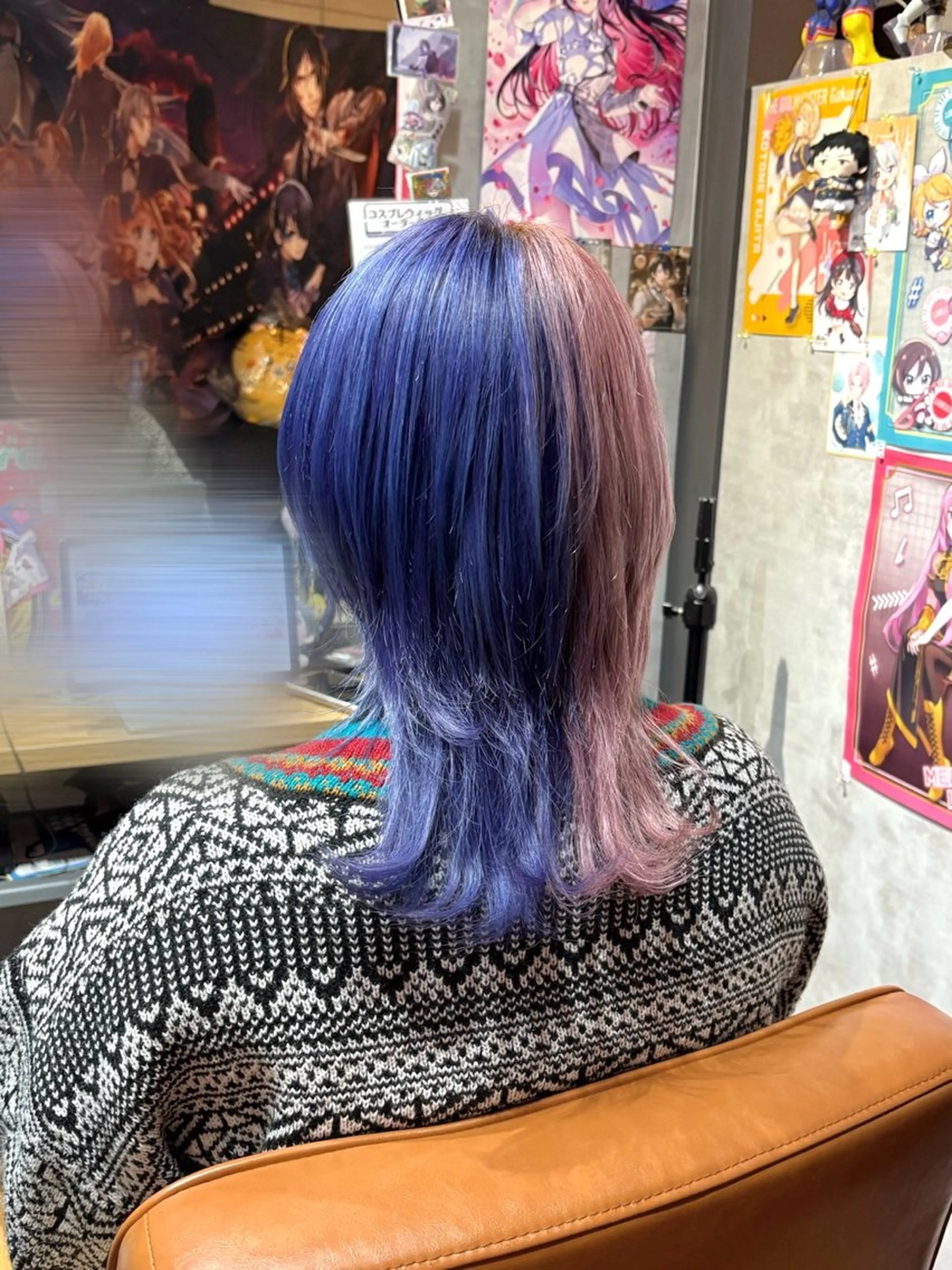 セミロング カラー ヲタ件。/カラー🌷 ヨナのヘアスタイル