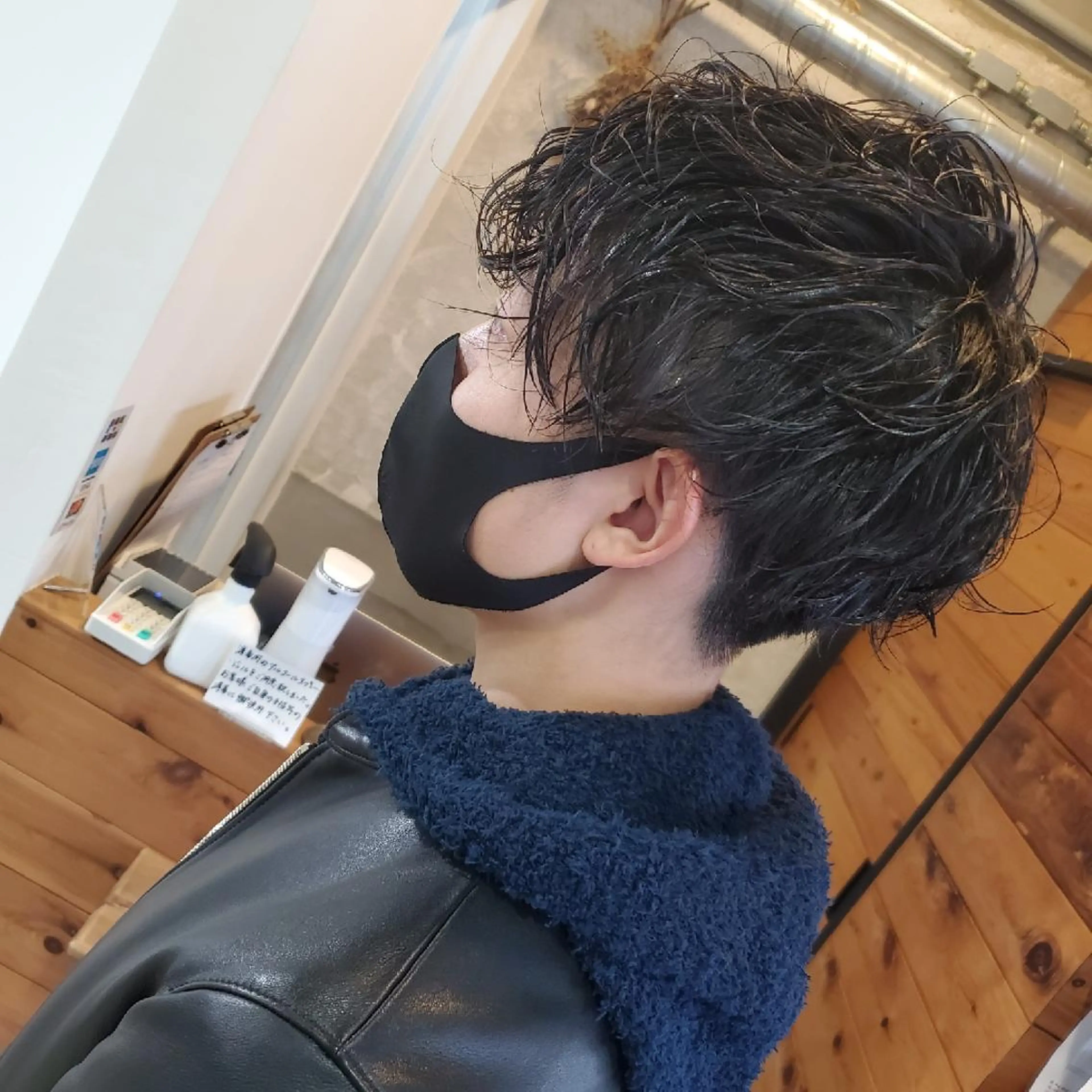 👨メンズ限定👨カット+パーマ+炭酸スパの写真