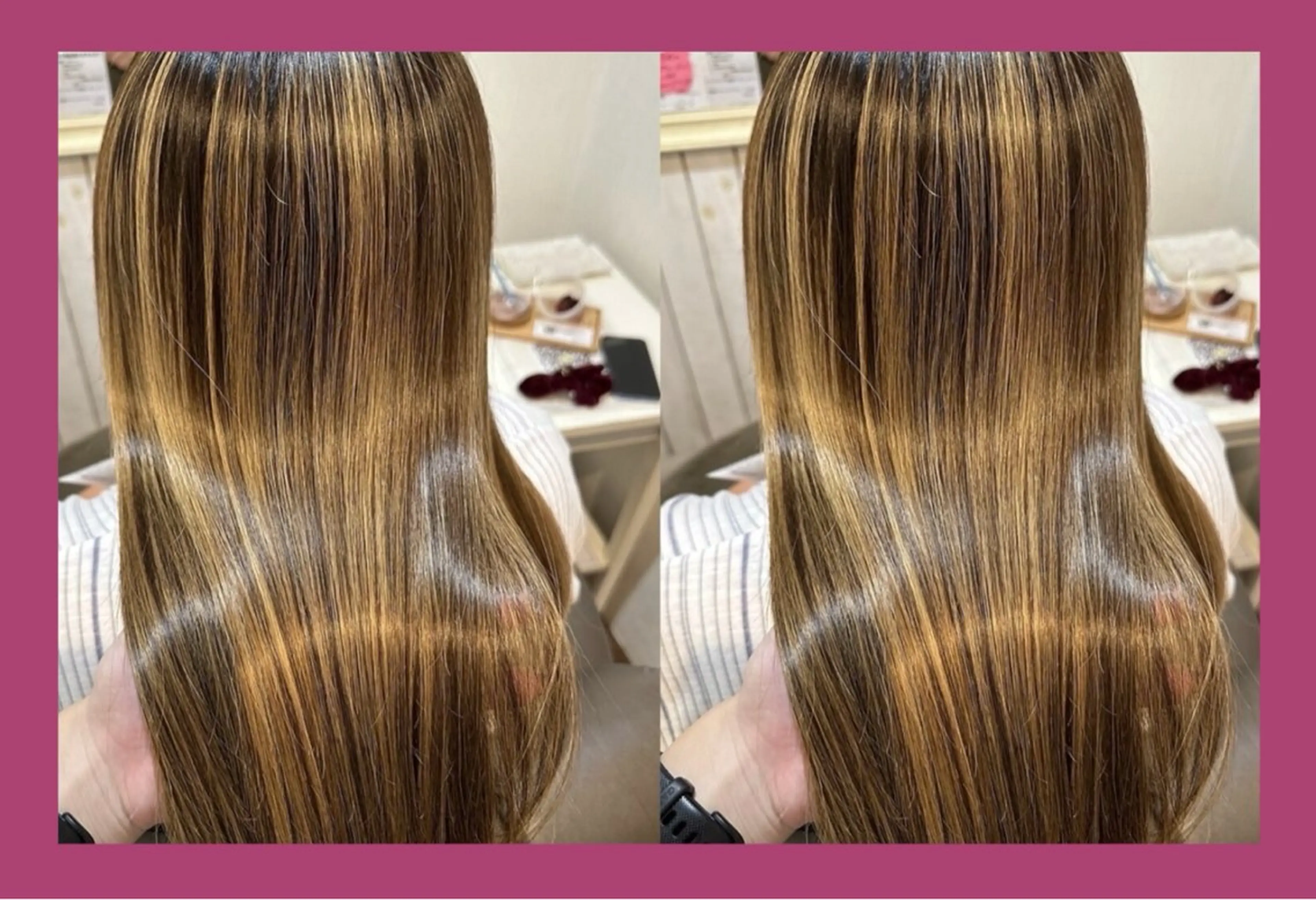 ロング カラー トリートメント 髪質改善/ハイトーン /茅ヶ崎/YUUKAのヘアスタイル