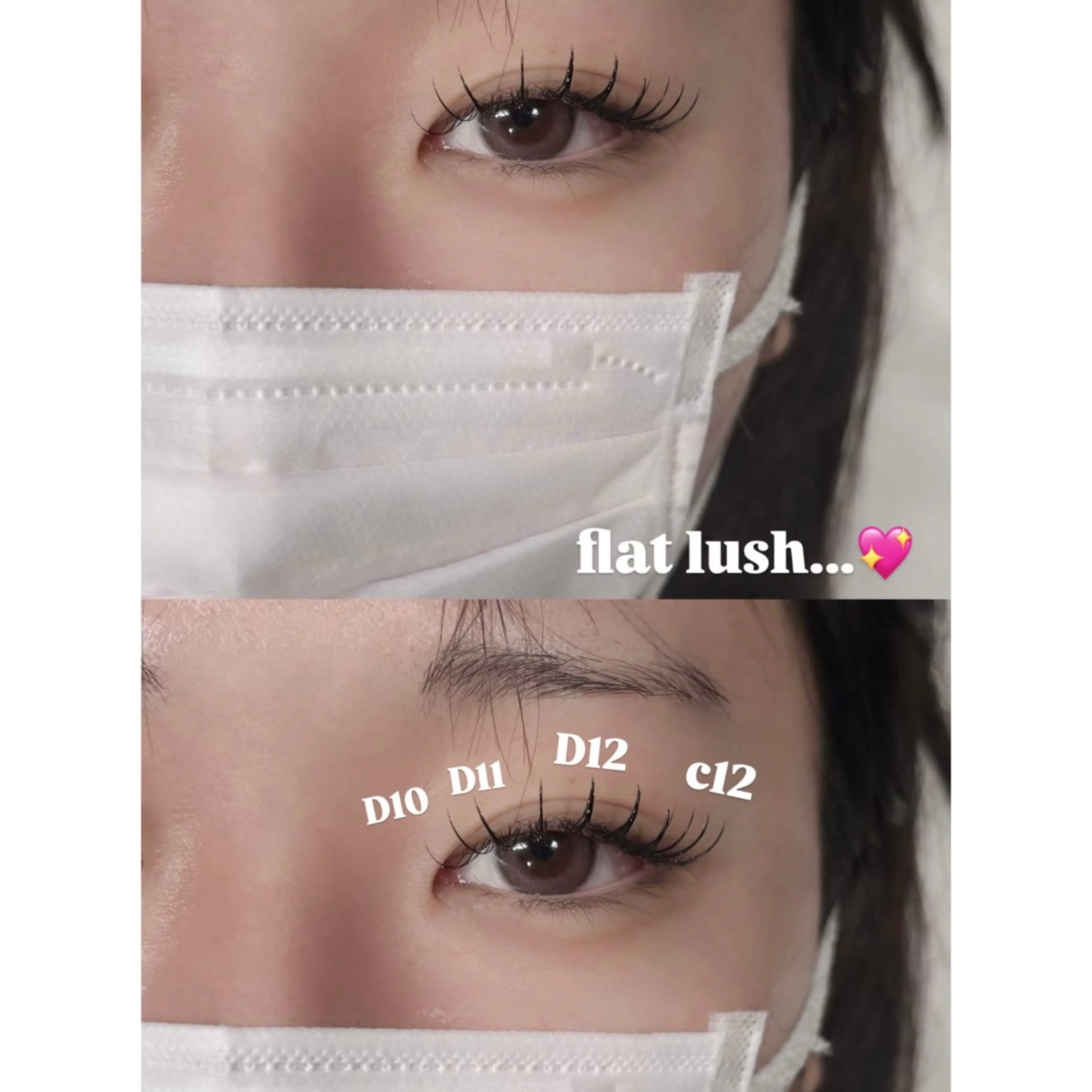 マツエク・マツパ 小松 未夢のマツエク・マツパデザイン