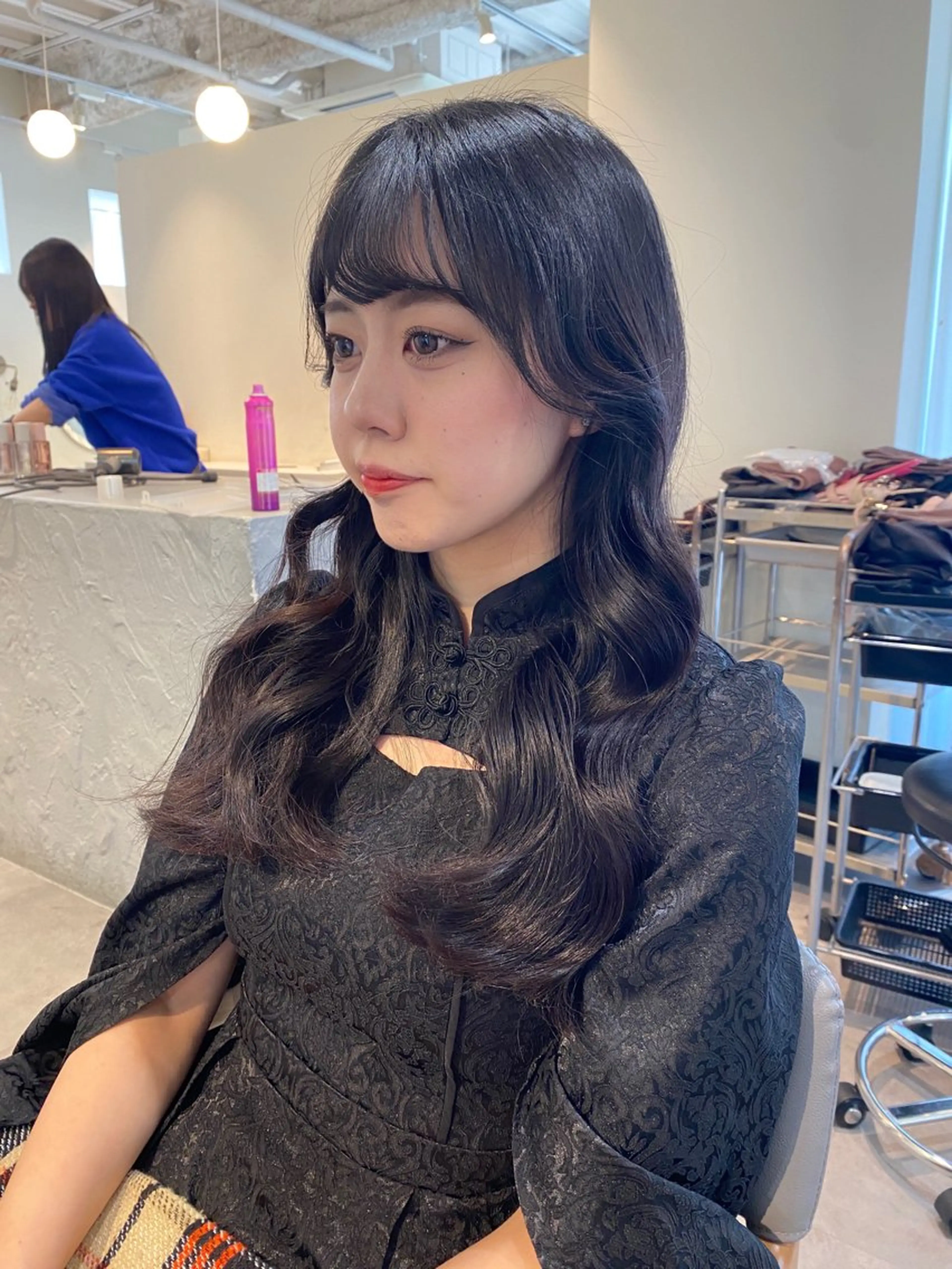 ロング カラー 当日予約大歓迎💗 依田瑞希のヘアスタイル