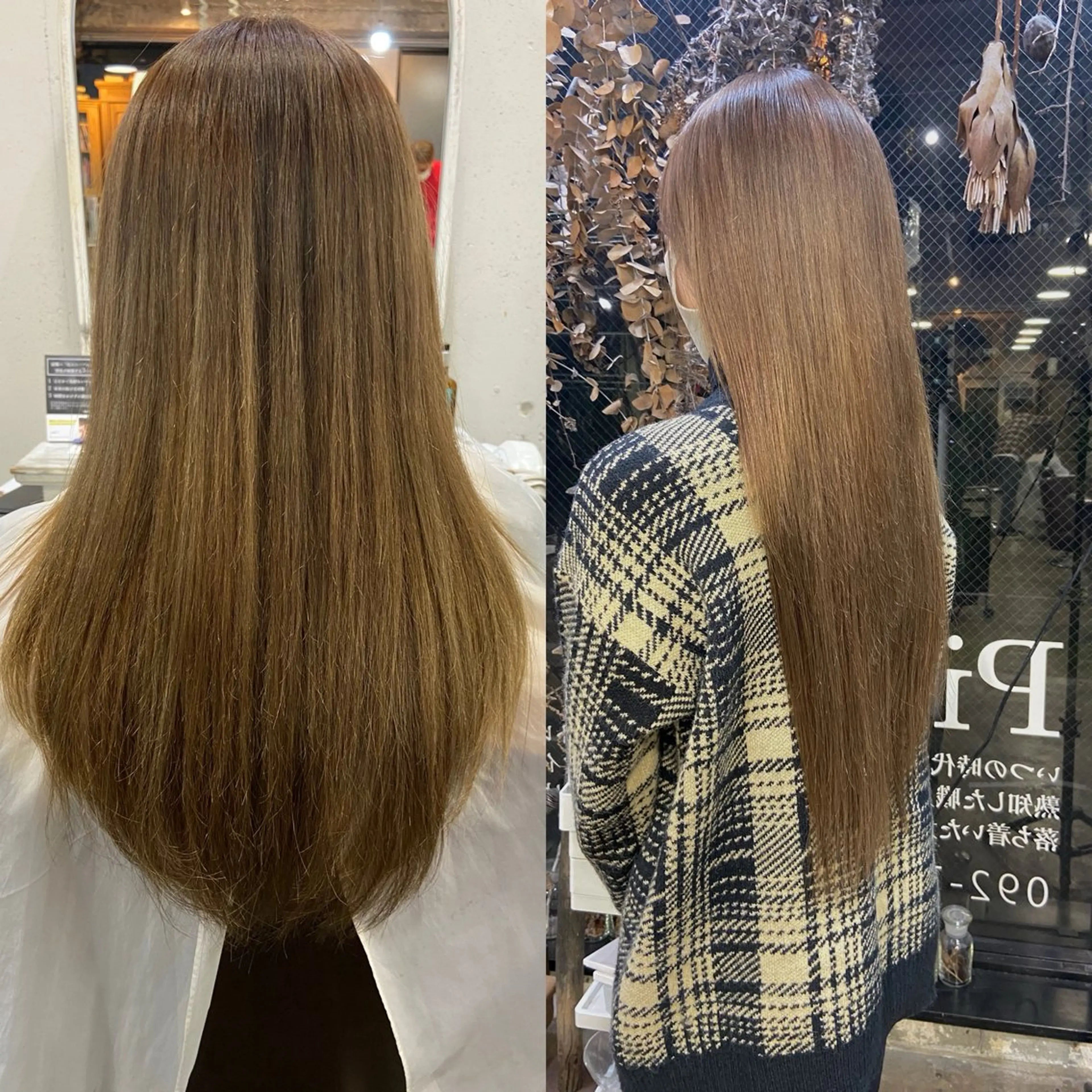 ロング 【pia】 ホノカブリーチカラーのヘアスタイル
