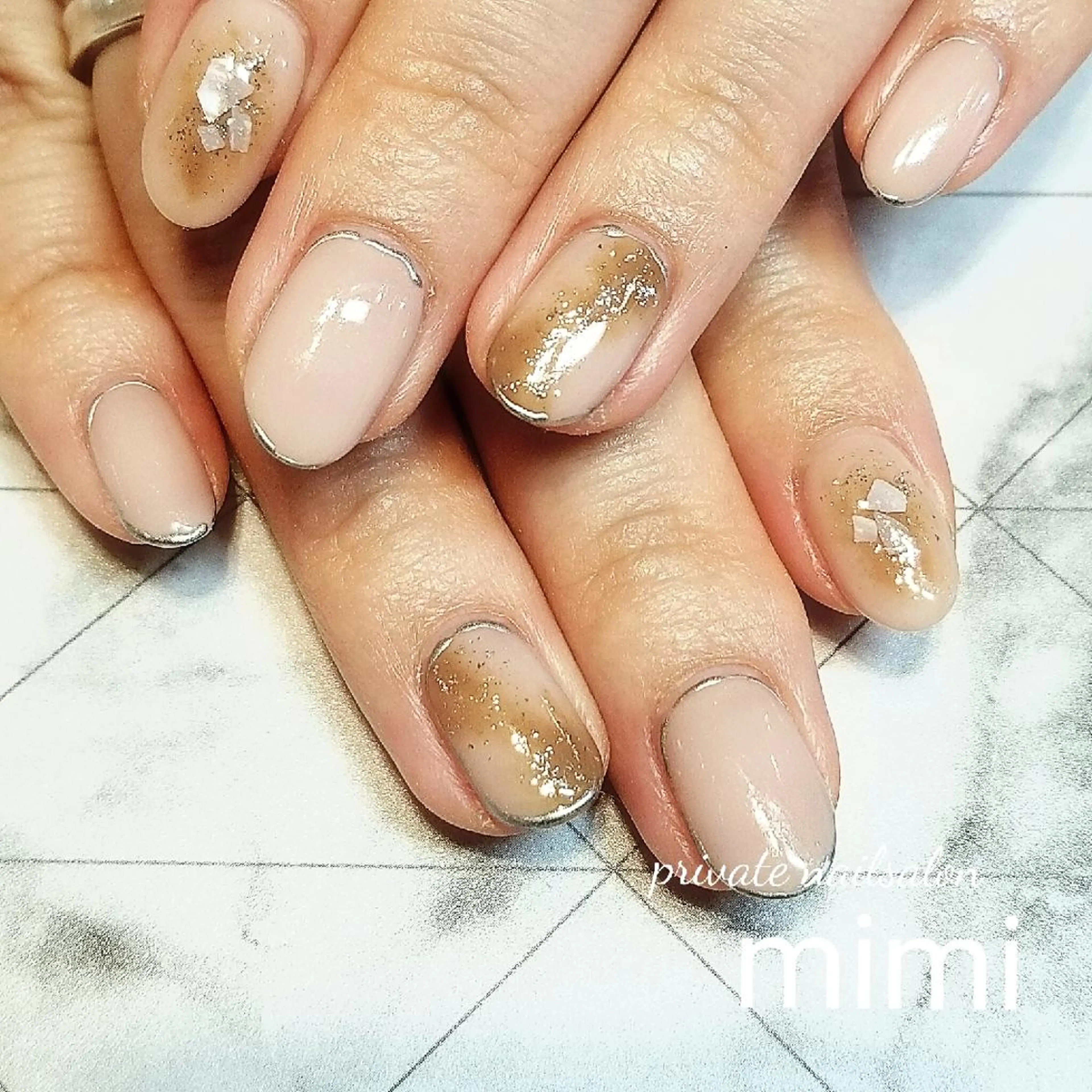 ネイル ハンドネイル 博多ネイル ｍｉｍｉのネイルデザイン