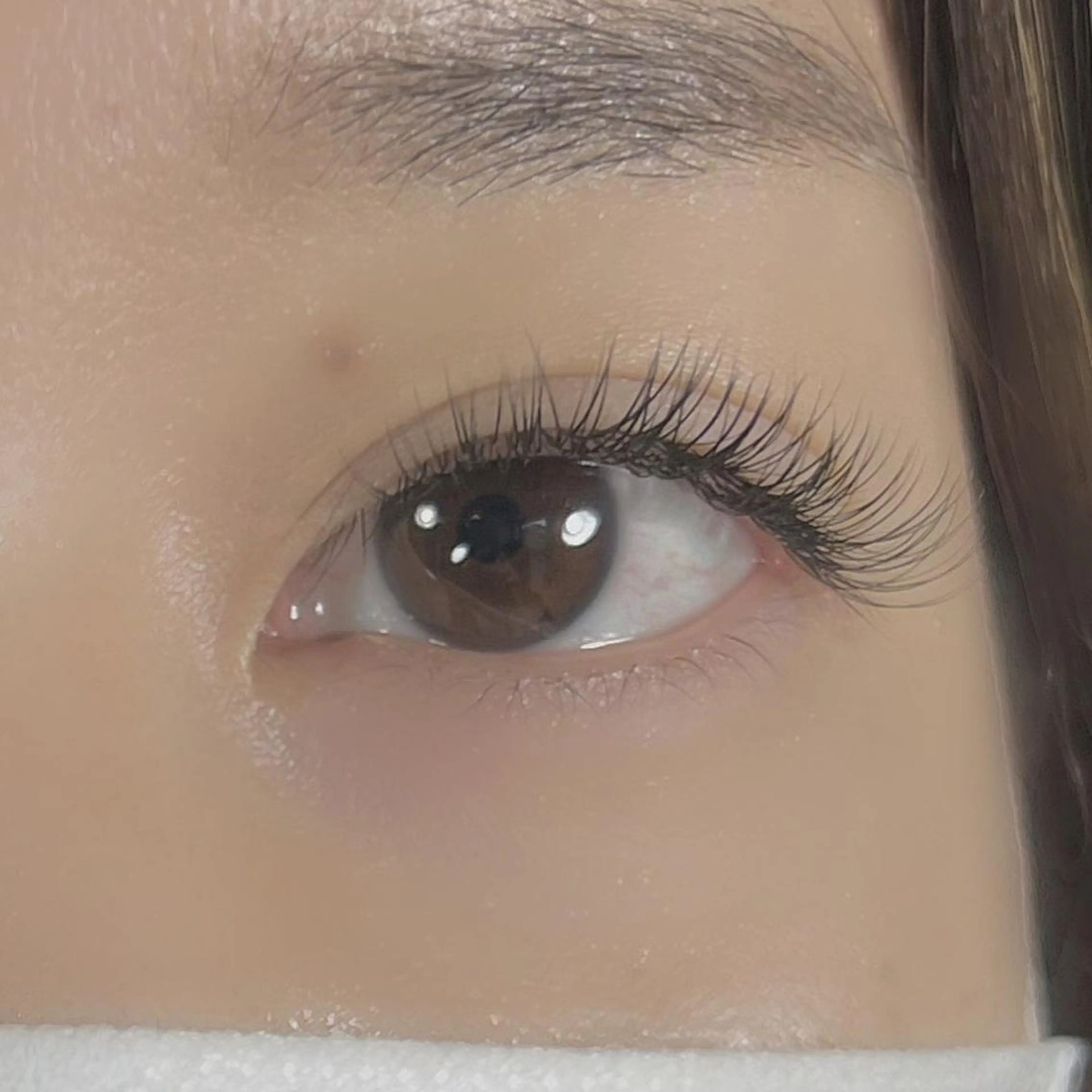 マツエク・マツパ 付け放題 フラットラッシュ CONSCIOUS eyelashのマツエク・マツパデザイン