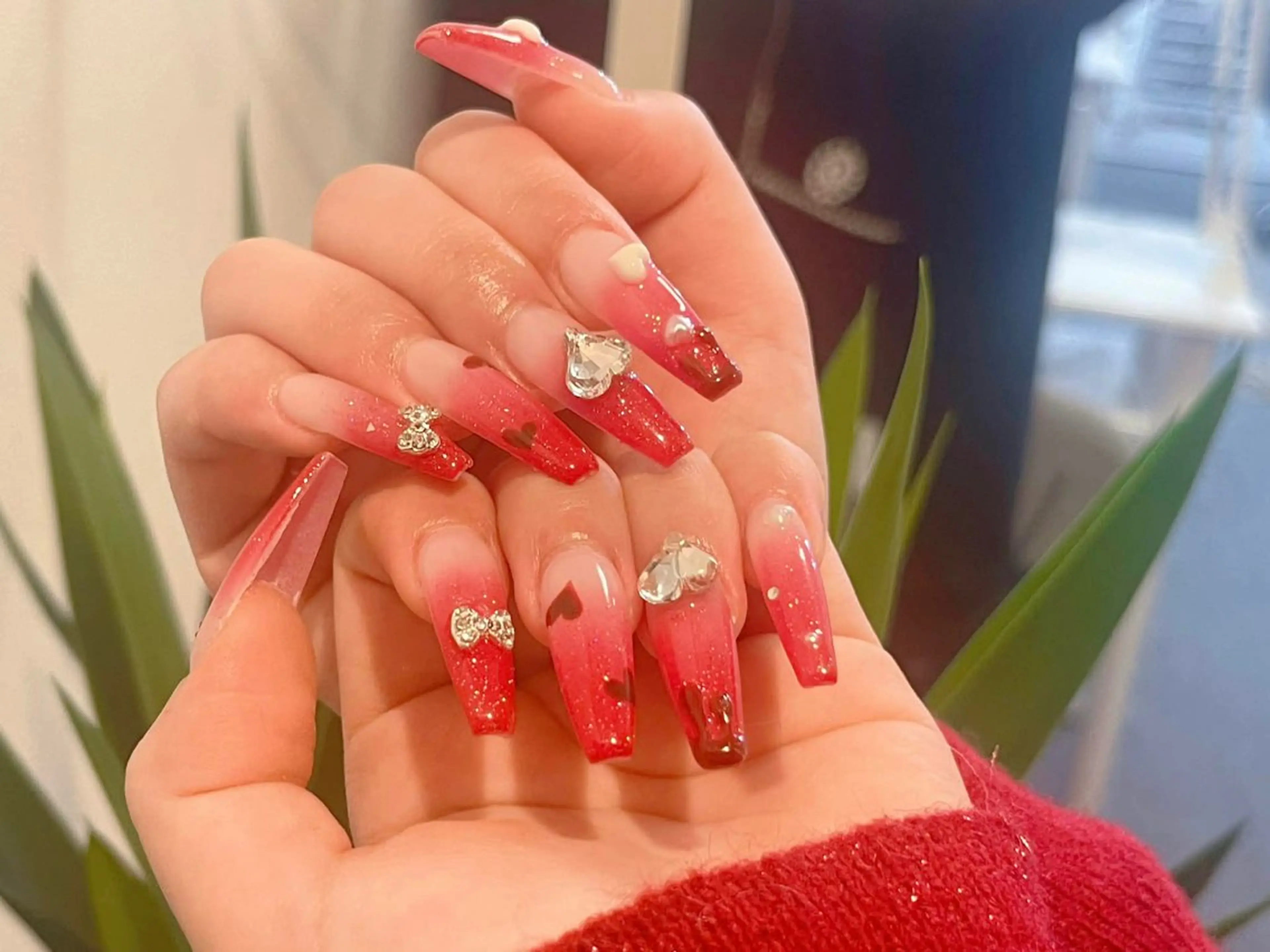 ネイル アートネイル ジェルネイル 持ち込み ニュアンスネイル 夏ネイル アンアンBelle Nail 池袋のネイルデザイン