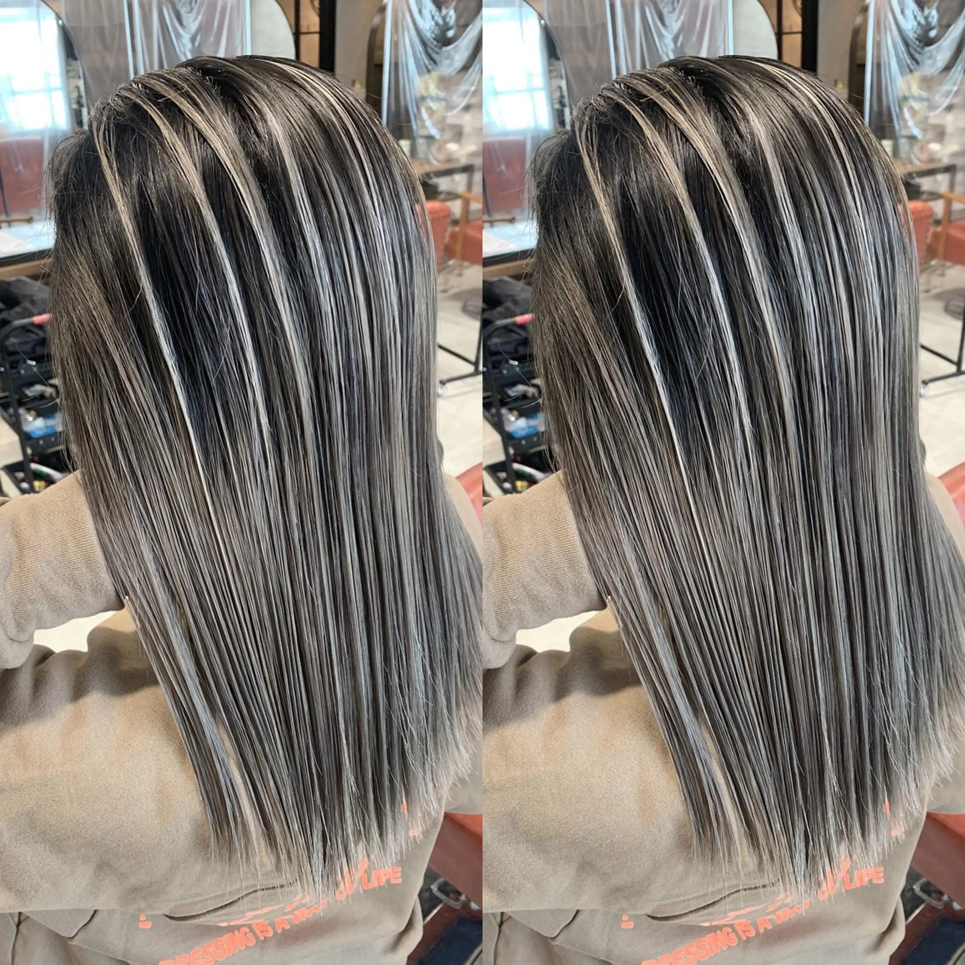 ミディアム レイヤーカット hairstudio NOAのヘアスタイル