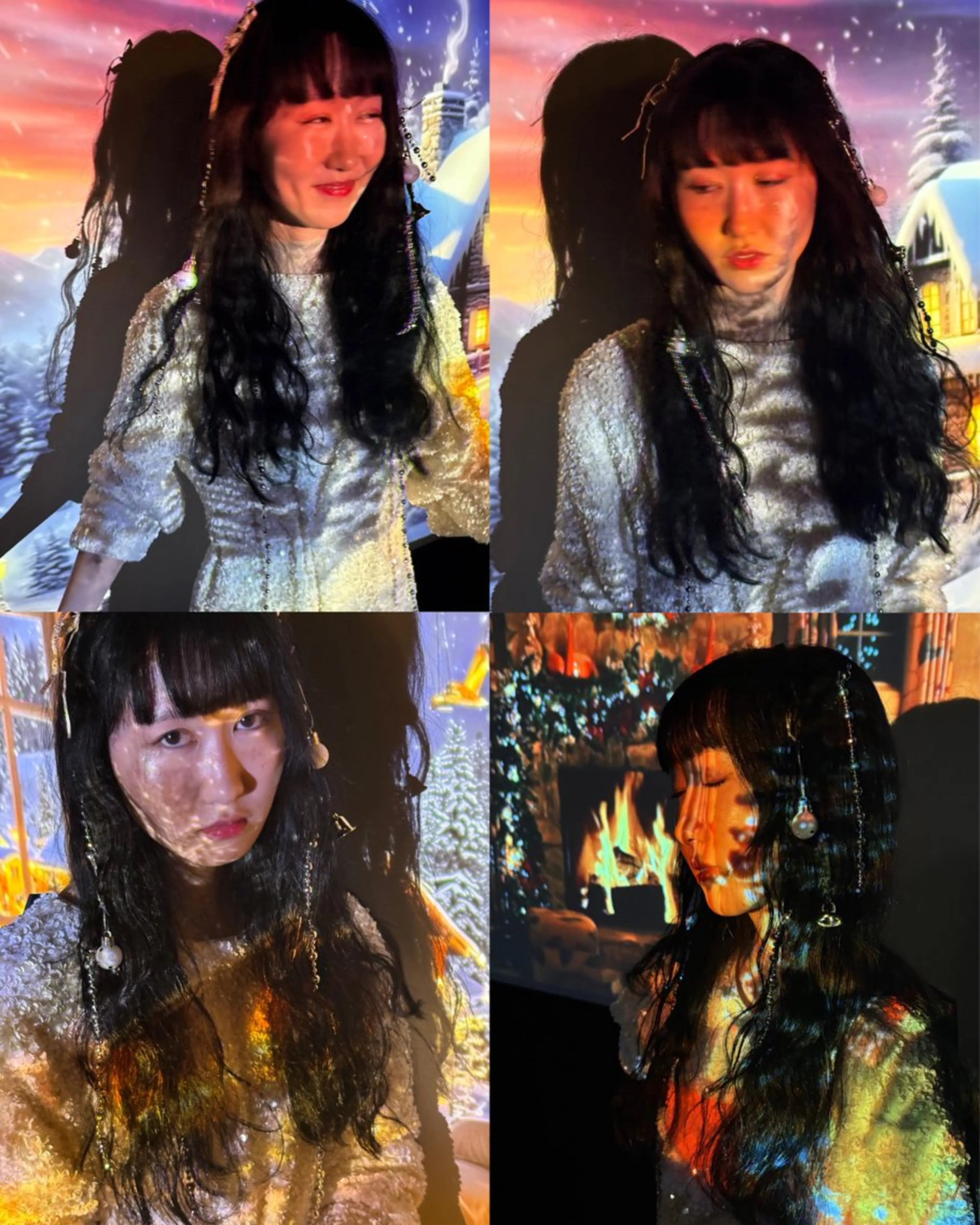 ロング ヘアアレンジ クリスマス ヘアセット SHANTi 飯塚 ヘアセット/髪質改善のヘアスタイル