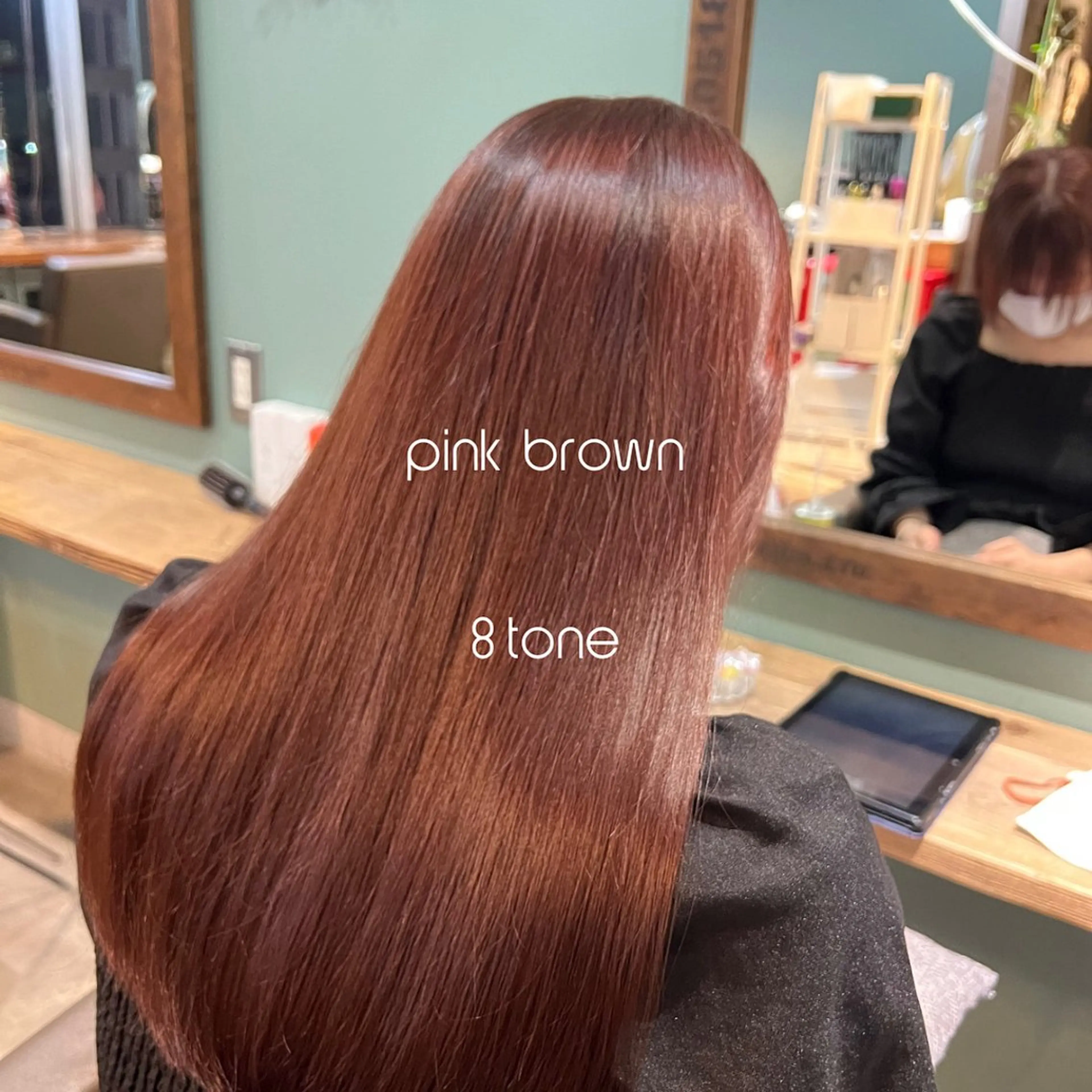 ロング カラー ブリーチ ブリーチなしカラー 髪質改善/美髪矯正/ ハッシュカット/韓国のヘアスタイル