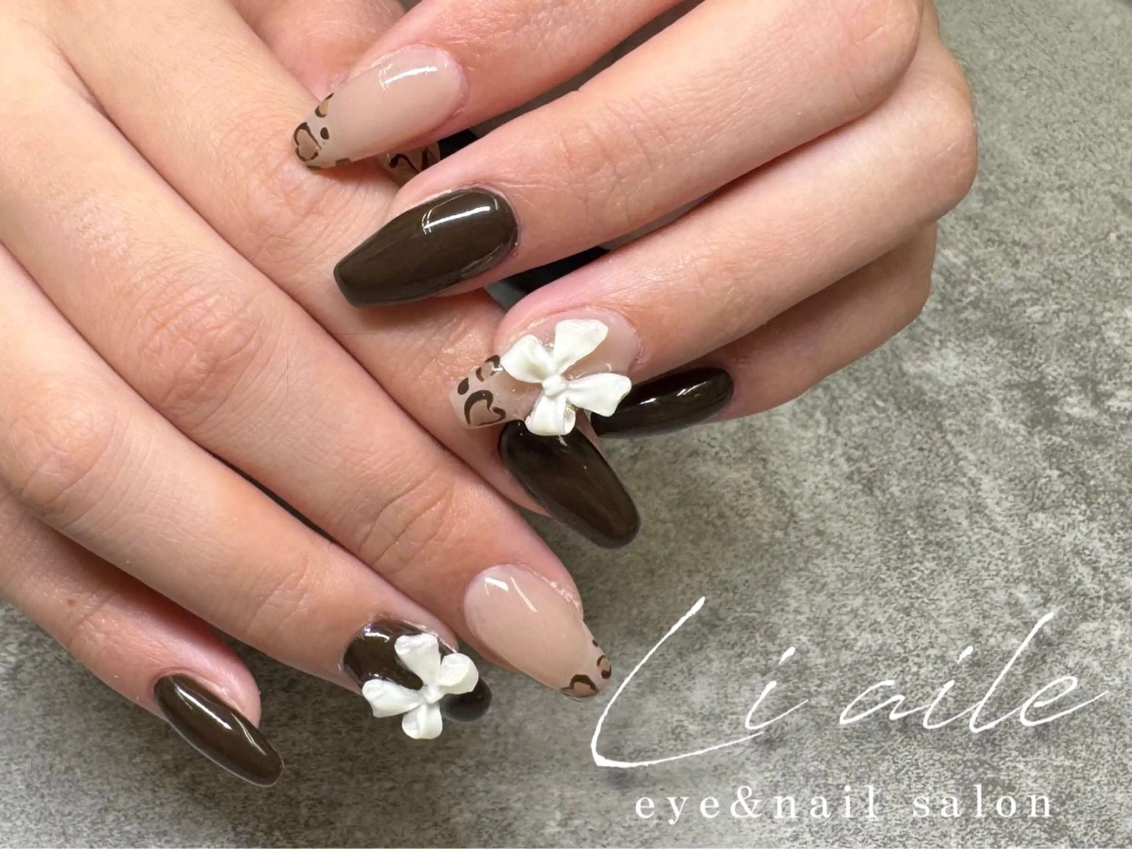 ネイル Li aile eye&nail 上本町店所属・Li aile Aikaのネイルデザイン