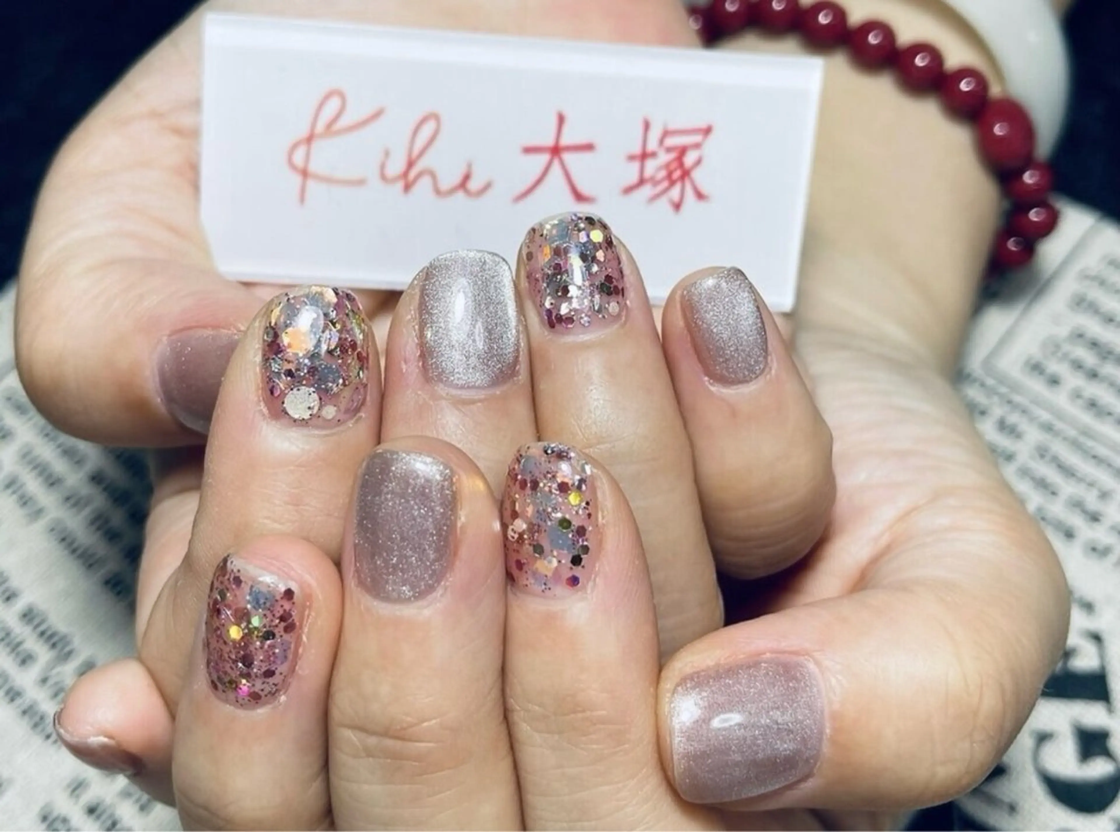 ネイル 清水 ユナのネイルデザイン