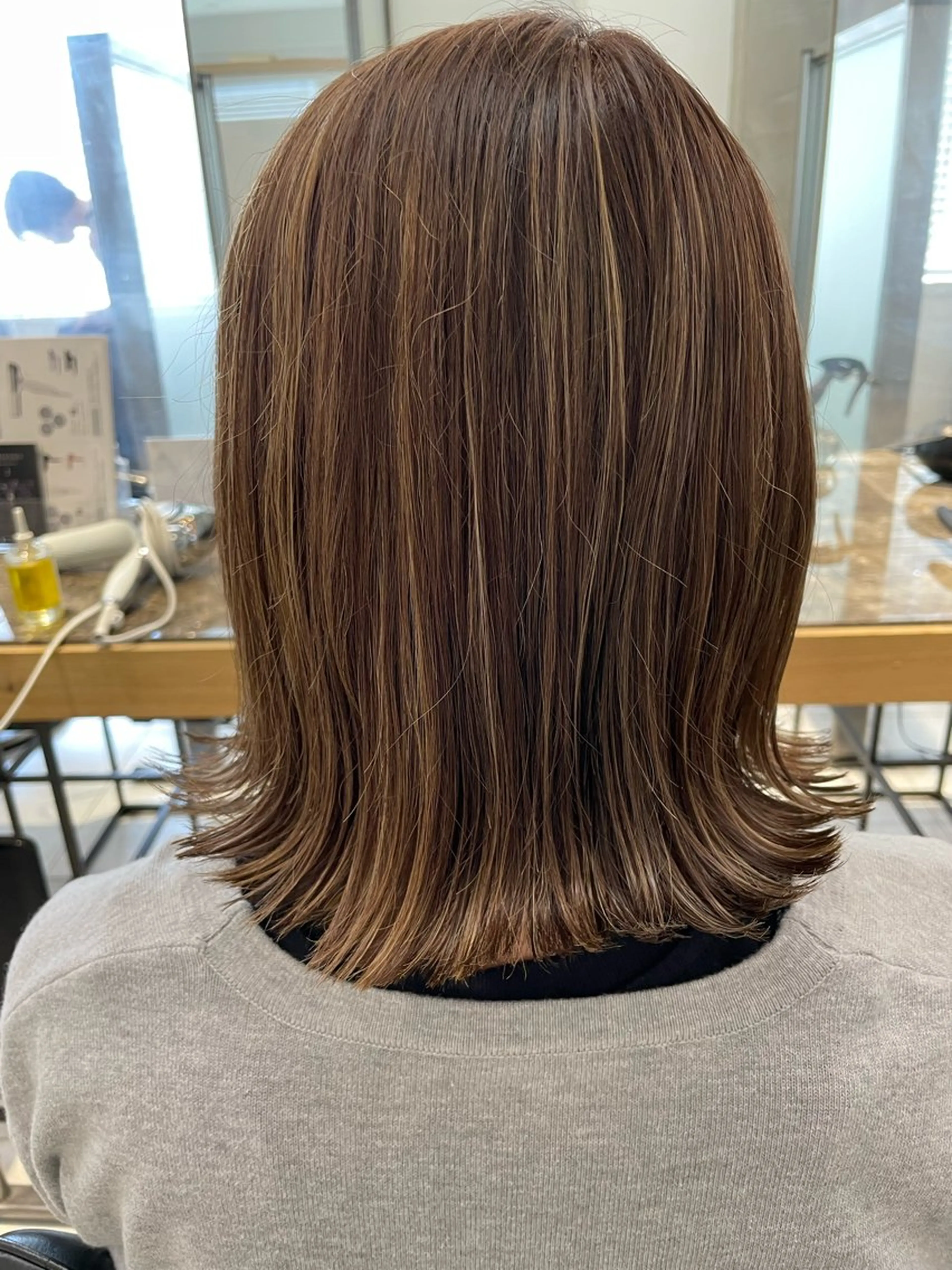 ミディアム カラー カット ヘアカラー トリートメント 🦕小林 大地🦕のヘアスタイル