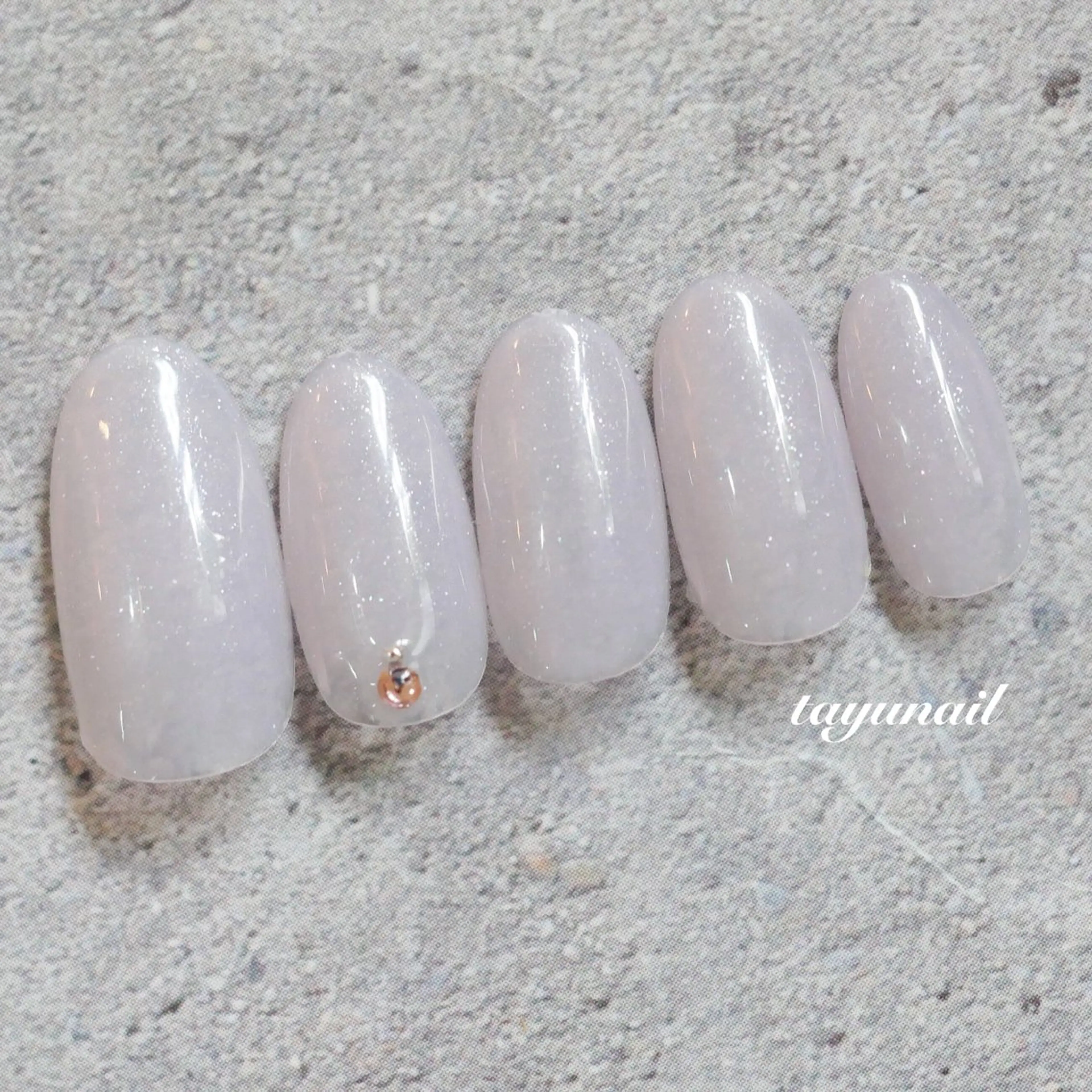 ネイル アートネイル ジェルネイル パラジェル シンプルネイル 夏ネイル ハンドネイル ネイルサロン 【たゆnail】のネイルデザイン
