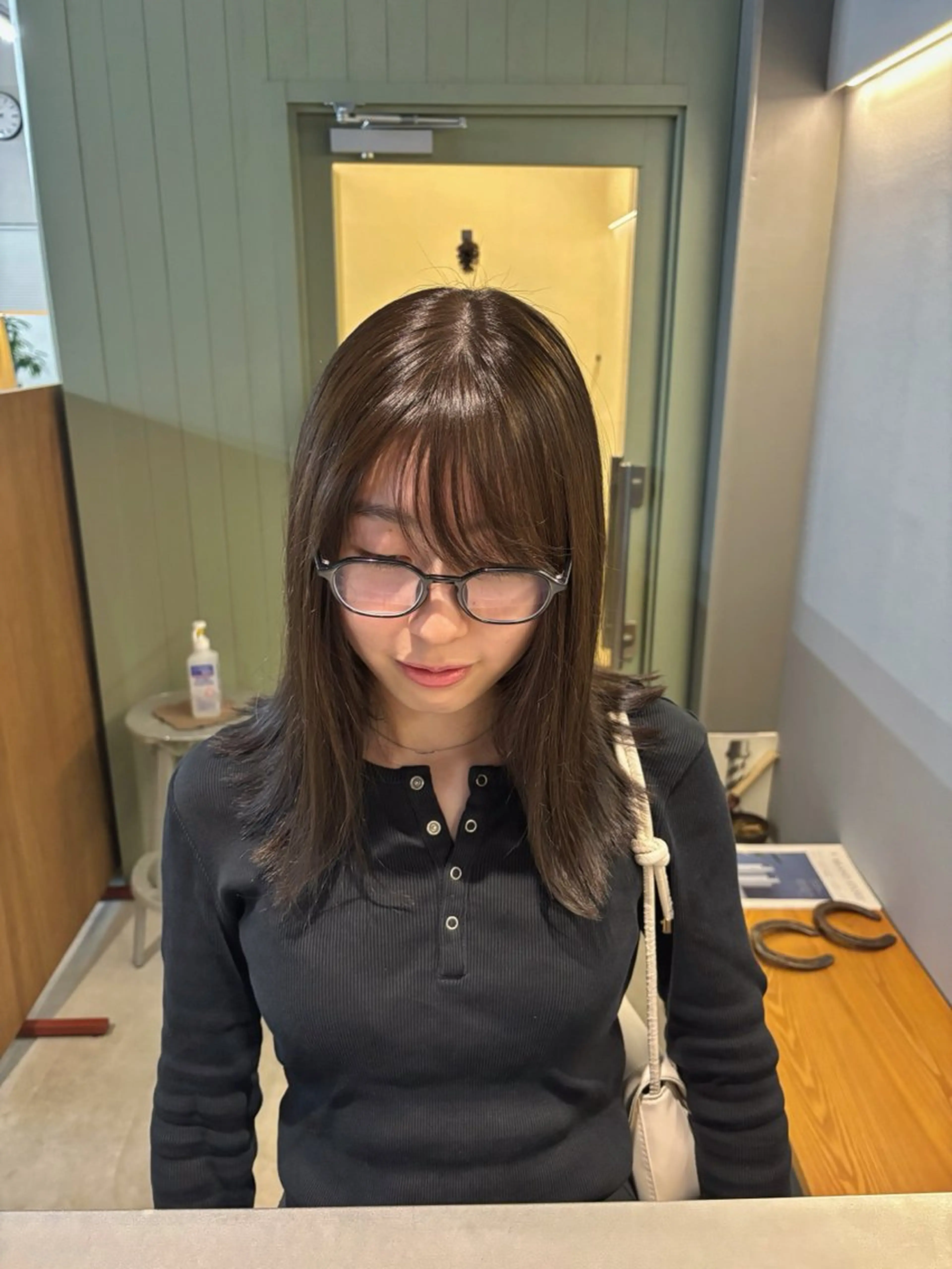 カラー 透明感カラー 北森 愛唯のヘアスタイル