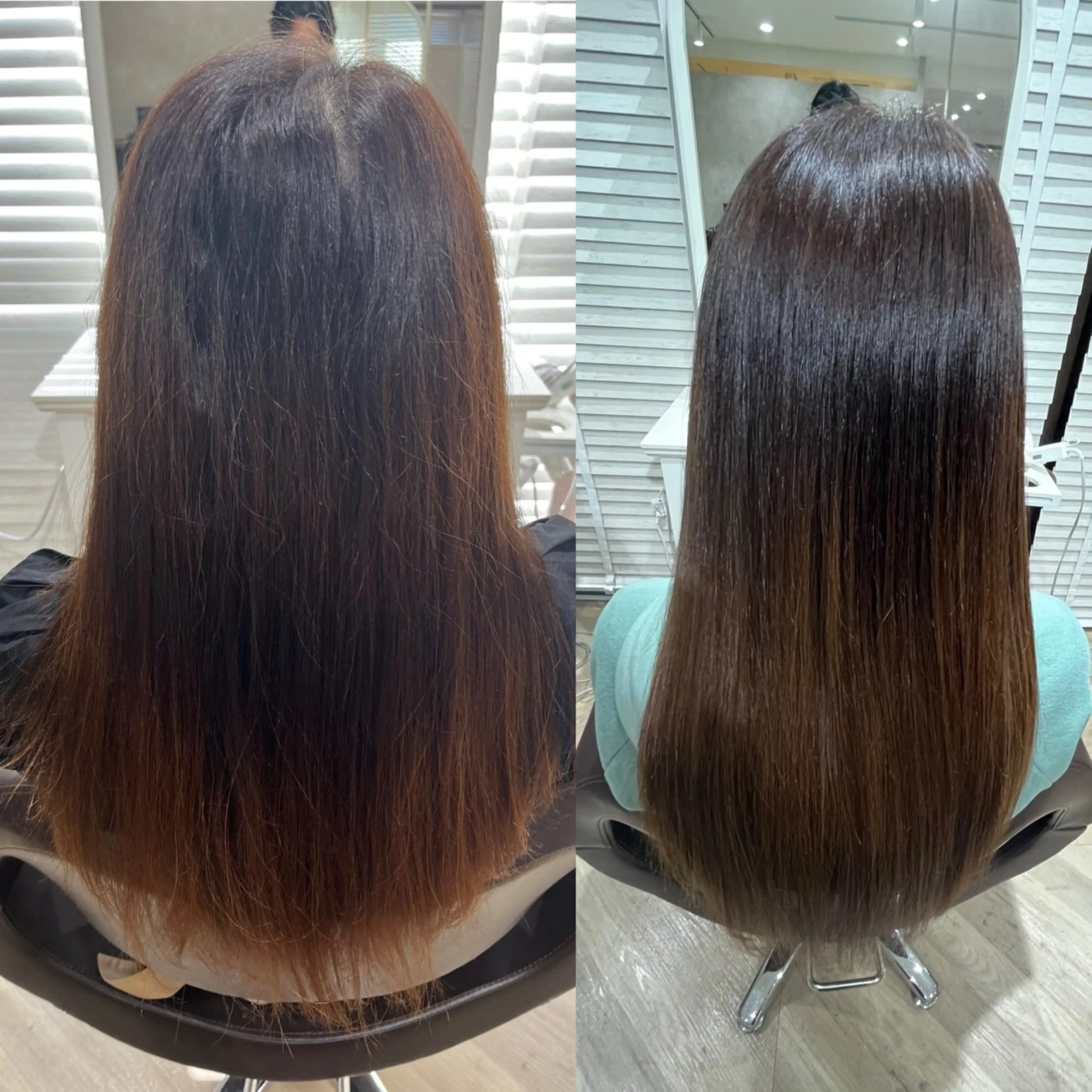 美髪矯正　再来店メニューの写真