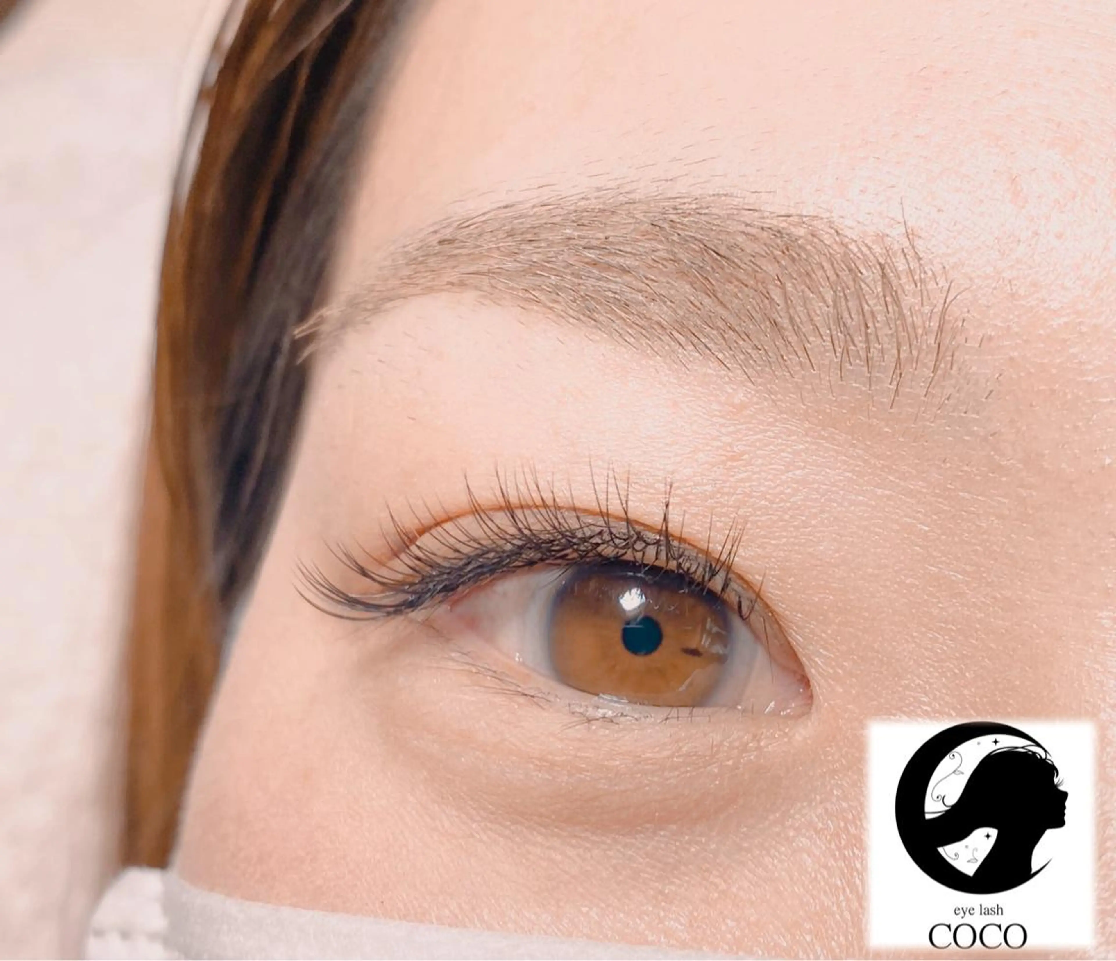 マツエク・マツパ Cカール ナチュラル eye lash COCOのマツエク・マツパデザイン