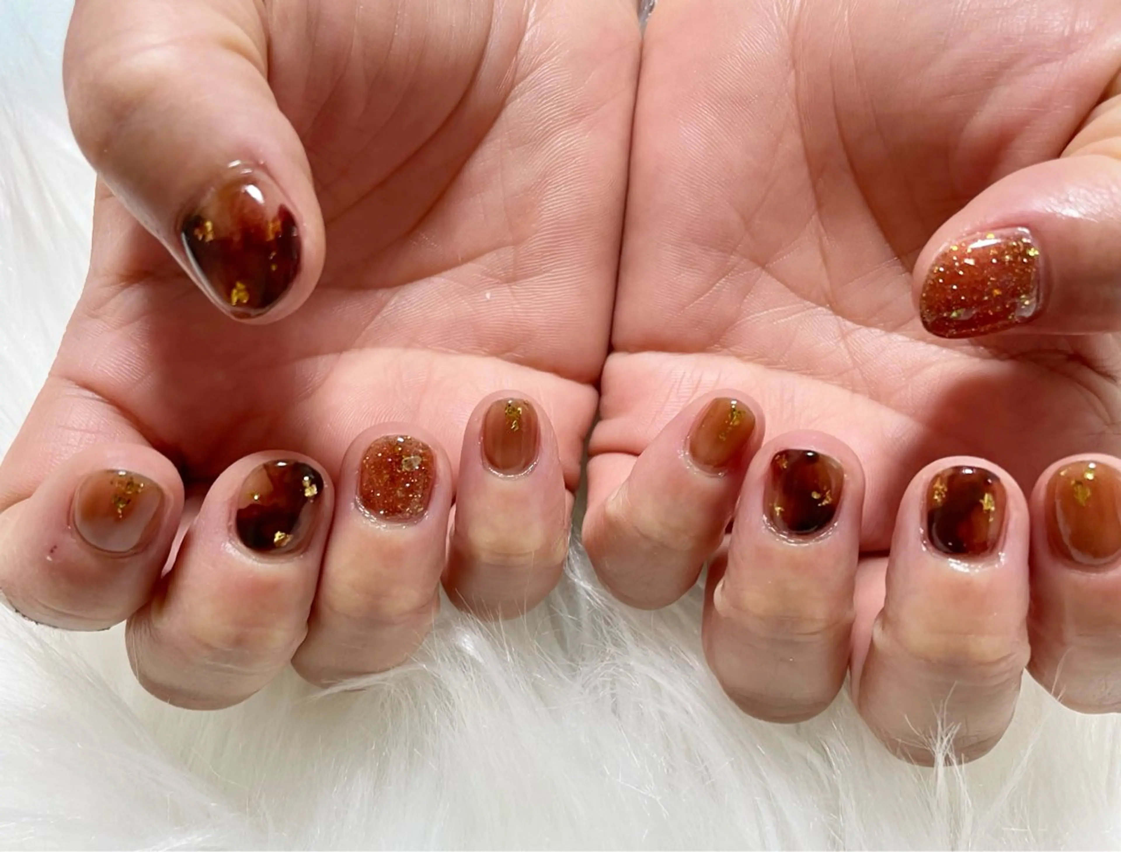 ネイル ハンドネイル nail salon HIRUKANAのネイルデザイン