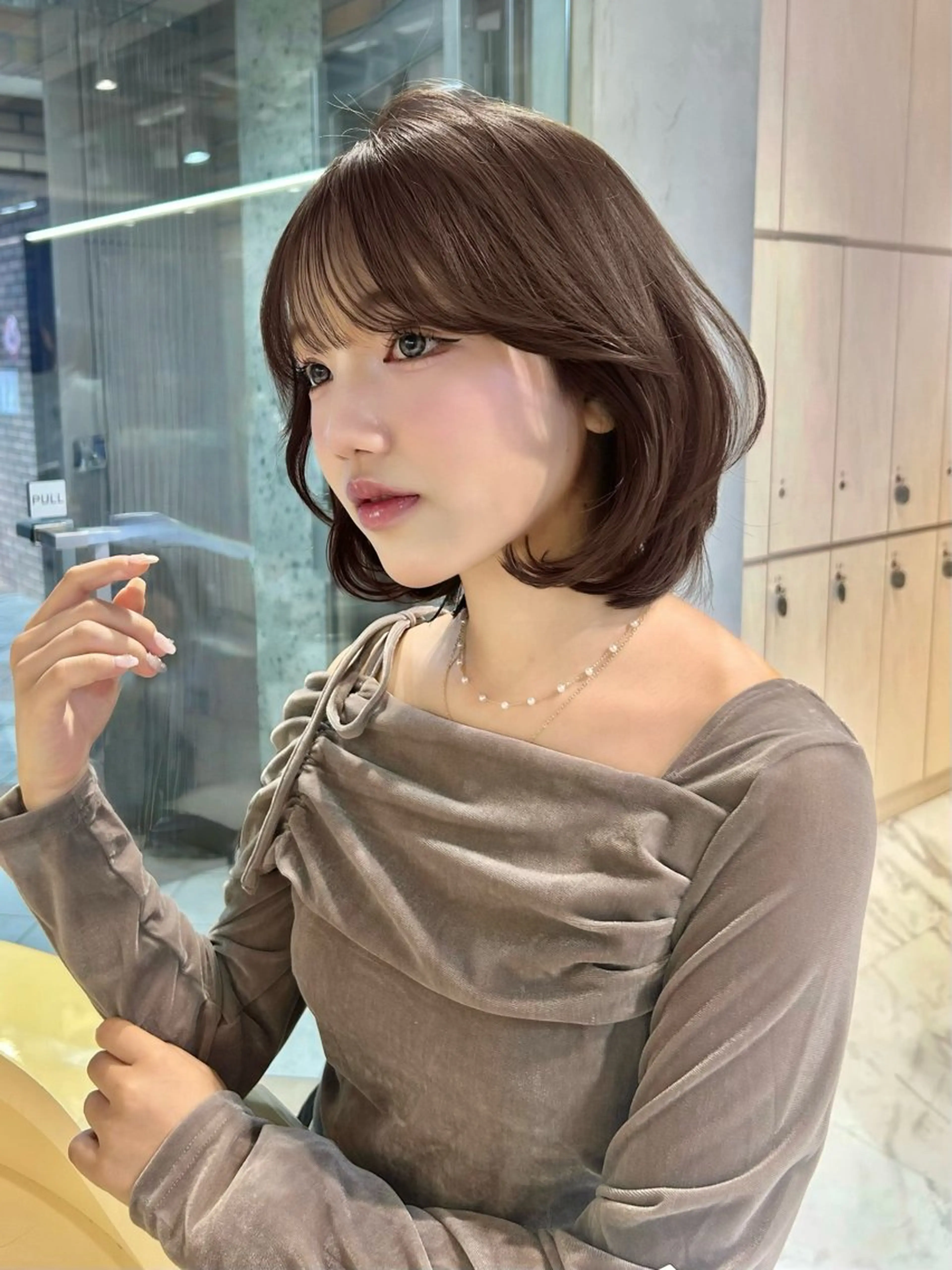 【⭐️理想のシルエットが叶う⭐️】韓国カット✂️＋ナノトリートメント💗の写真
