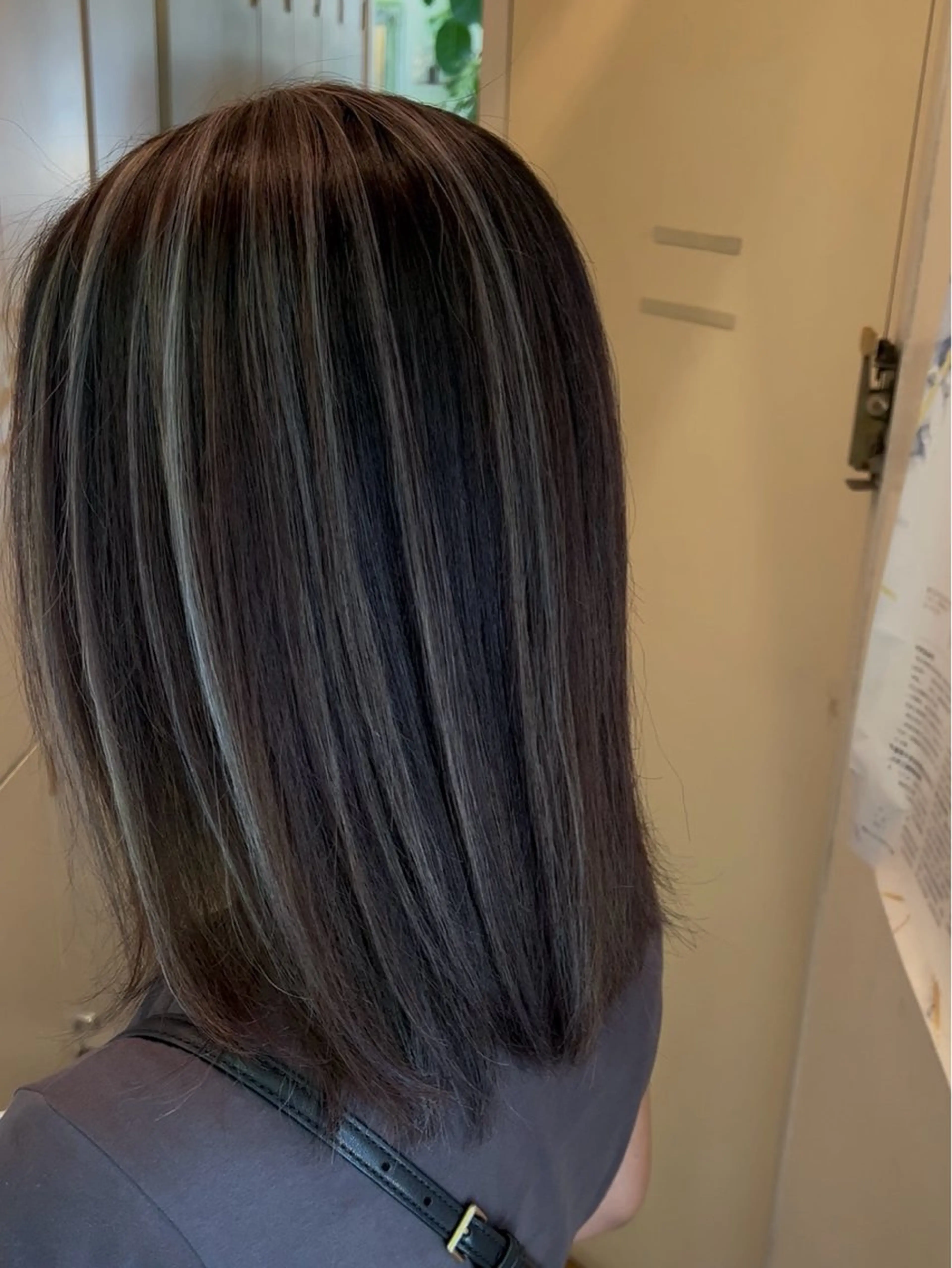 ロング ハイライト ヘアカラー ハイトーンカラー/エ クステ/デザインのヘアスタイル