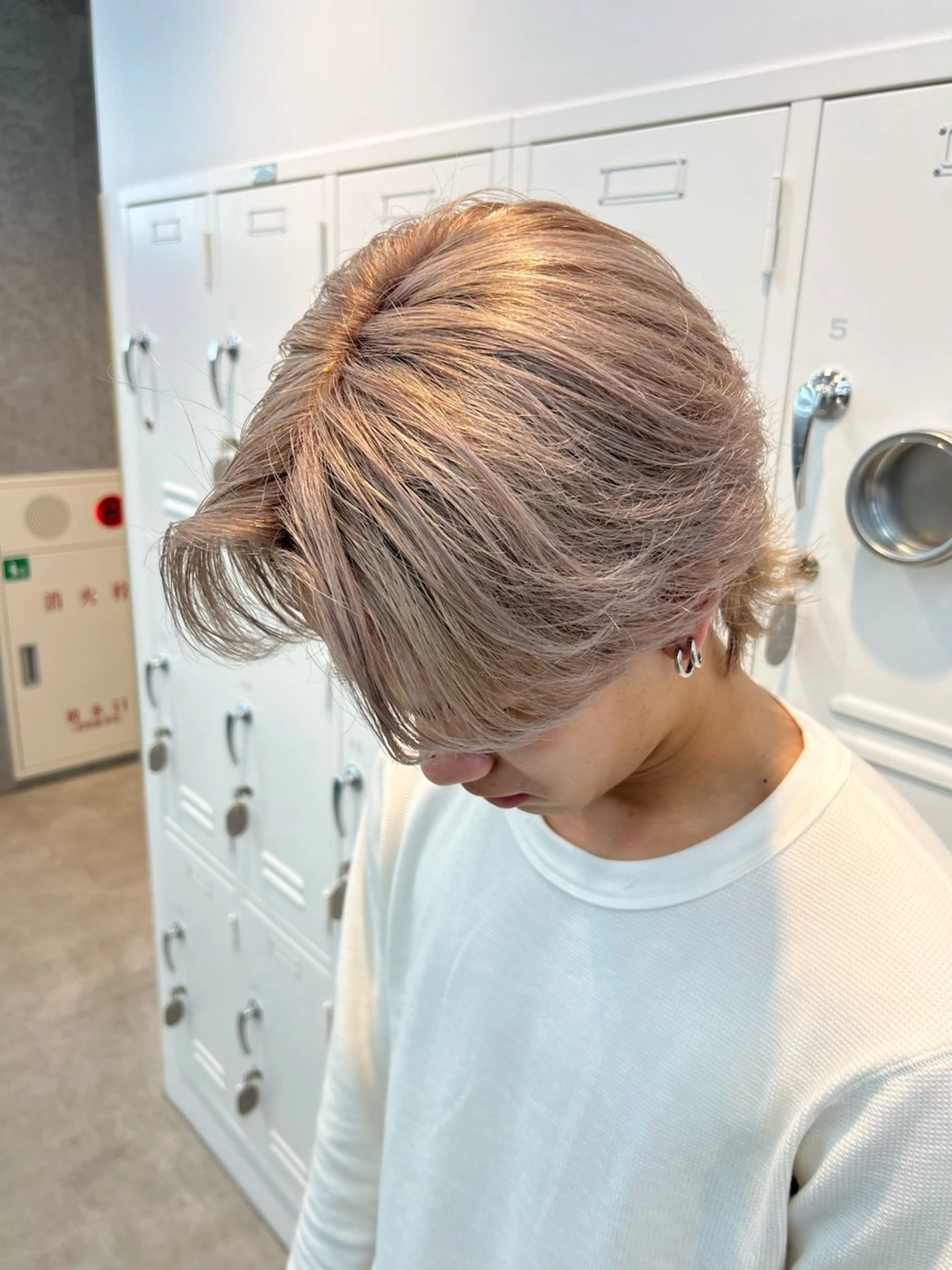 メンズ ヘアカラー 🌀toa/波巻き✨ /メンズパーマ／栄のヘアスタイル