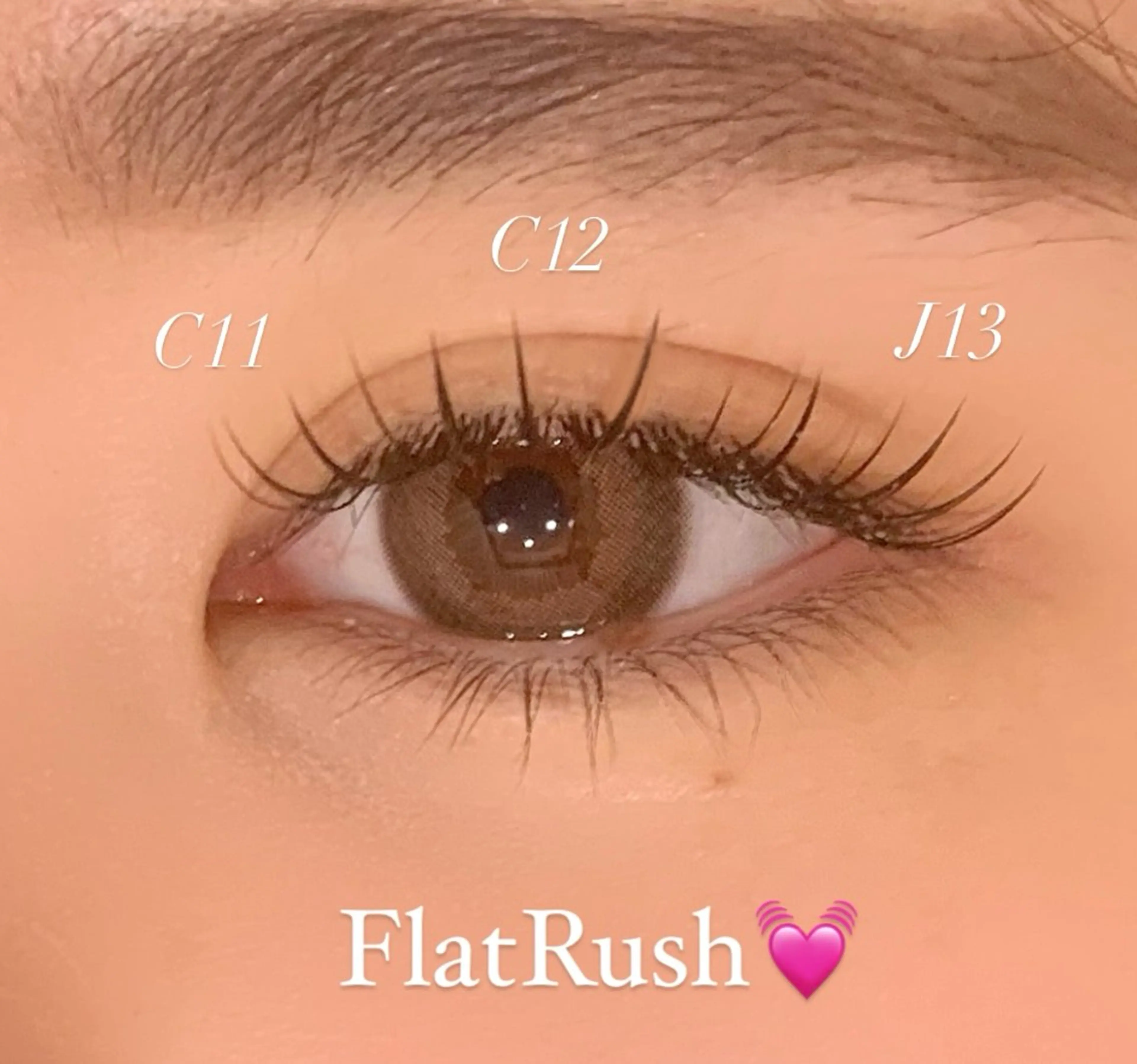 マツエク・マツパ フラットラッシュ セーブル マツエク ai /仙台パルコ4Fのネイルデザイン