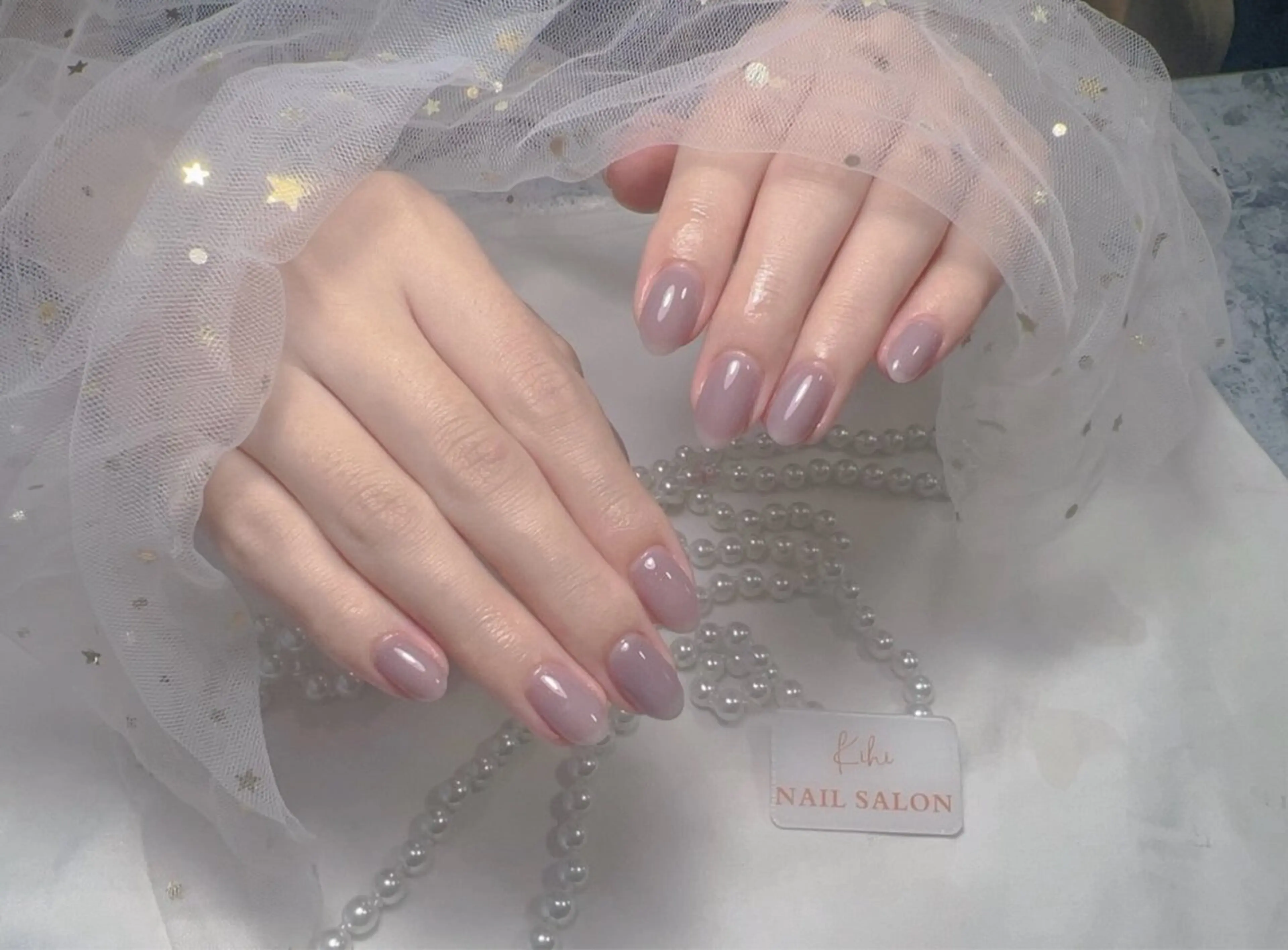 ネイル アートネイル フレンチネイル ジェルネイル グラデーション 韓国ネイル Nail Salon kihi大塚店のネイルデザイン