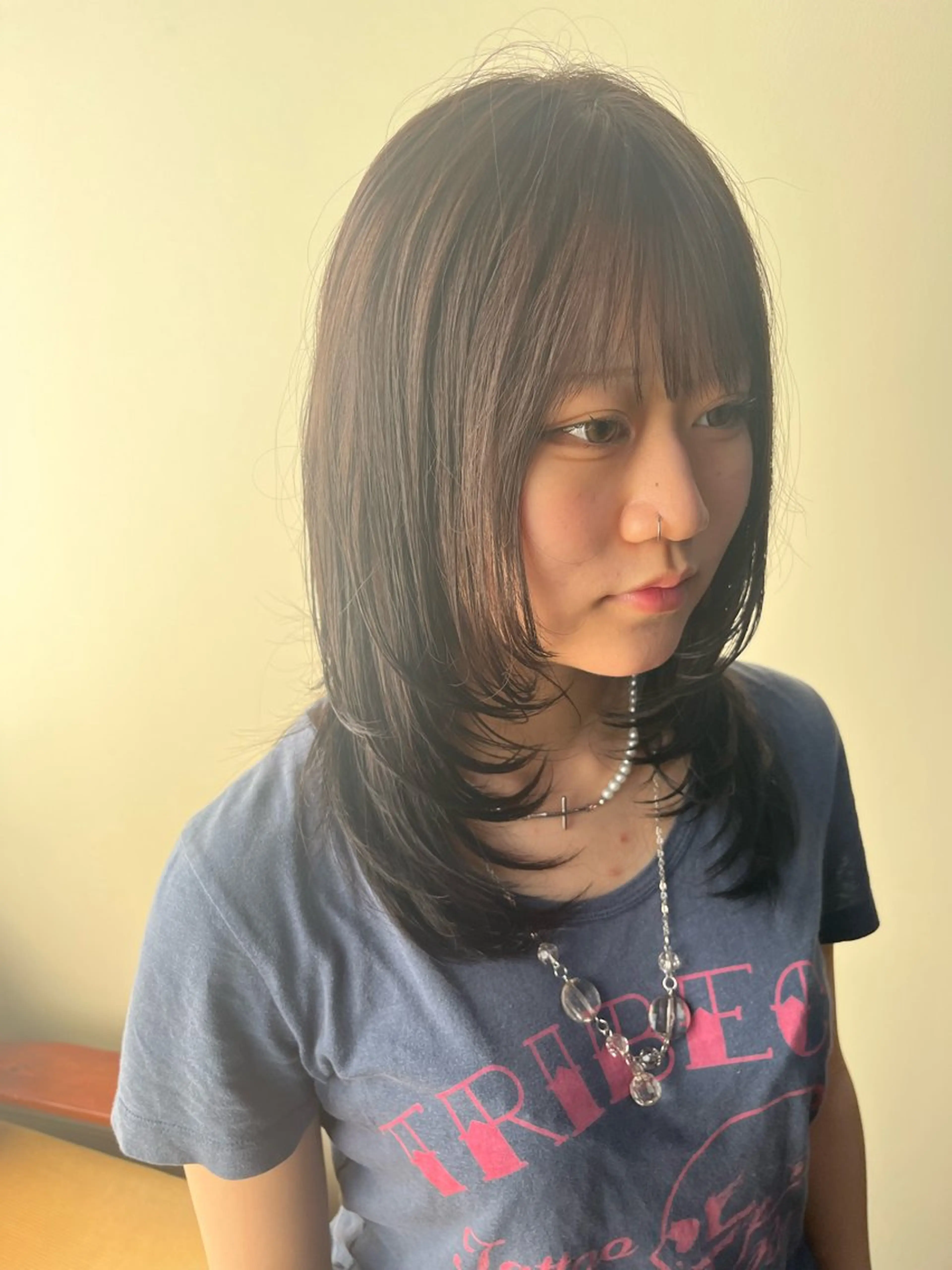 ミディアム カラー ヘアカラー 赤み消し×髪質改善/ 小林 佳祐Aimeeのヘアスタイル