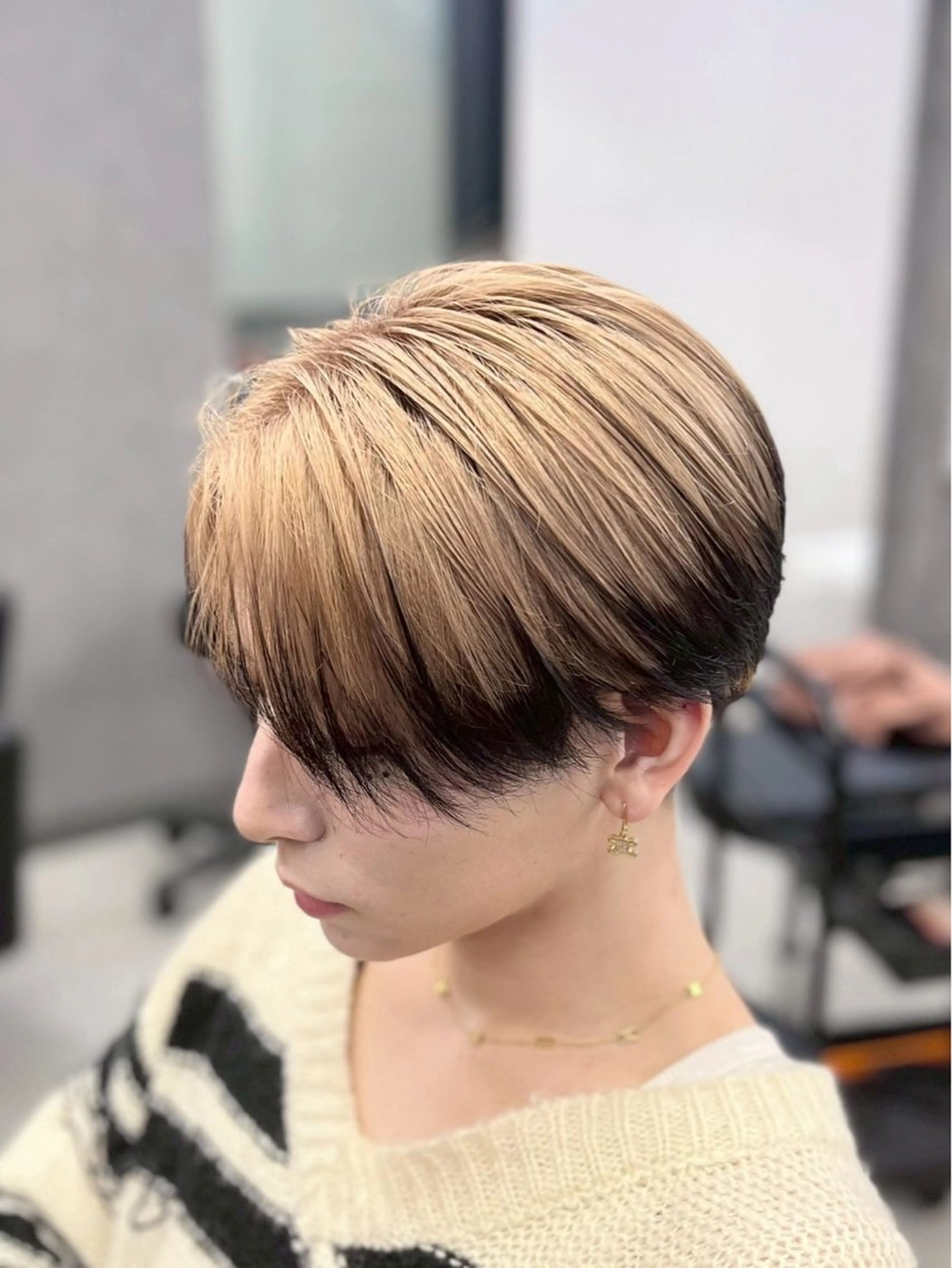 カラー メンズ メンズハイトーン デザインカラー ハイトーンカラー ヘアカラー 🔥メンズ特化🔥 ／TOMOKI／渋谷のヘアスタイル