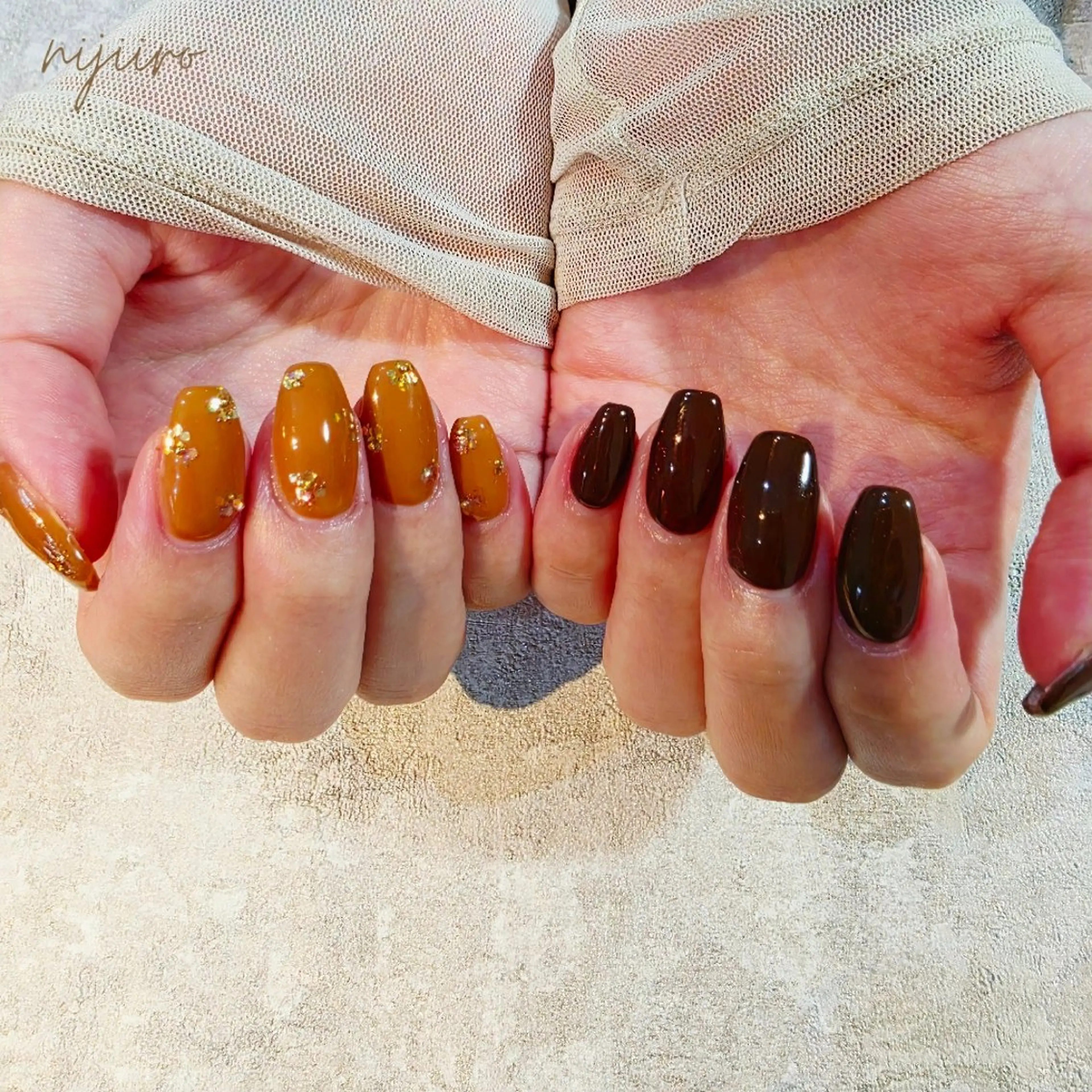 ネイル ハンドネイル nijiiro🌈 サトウのネイルデザイン
