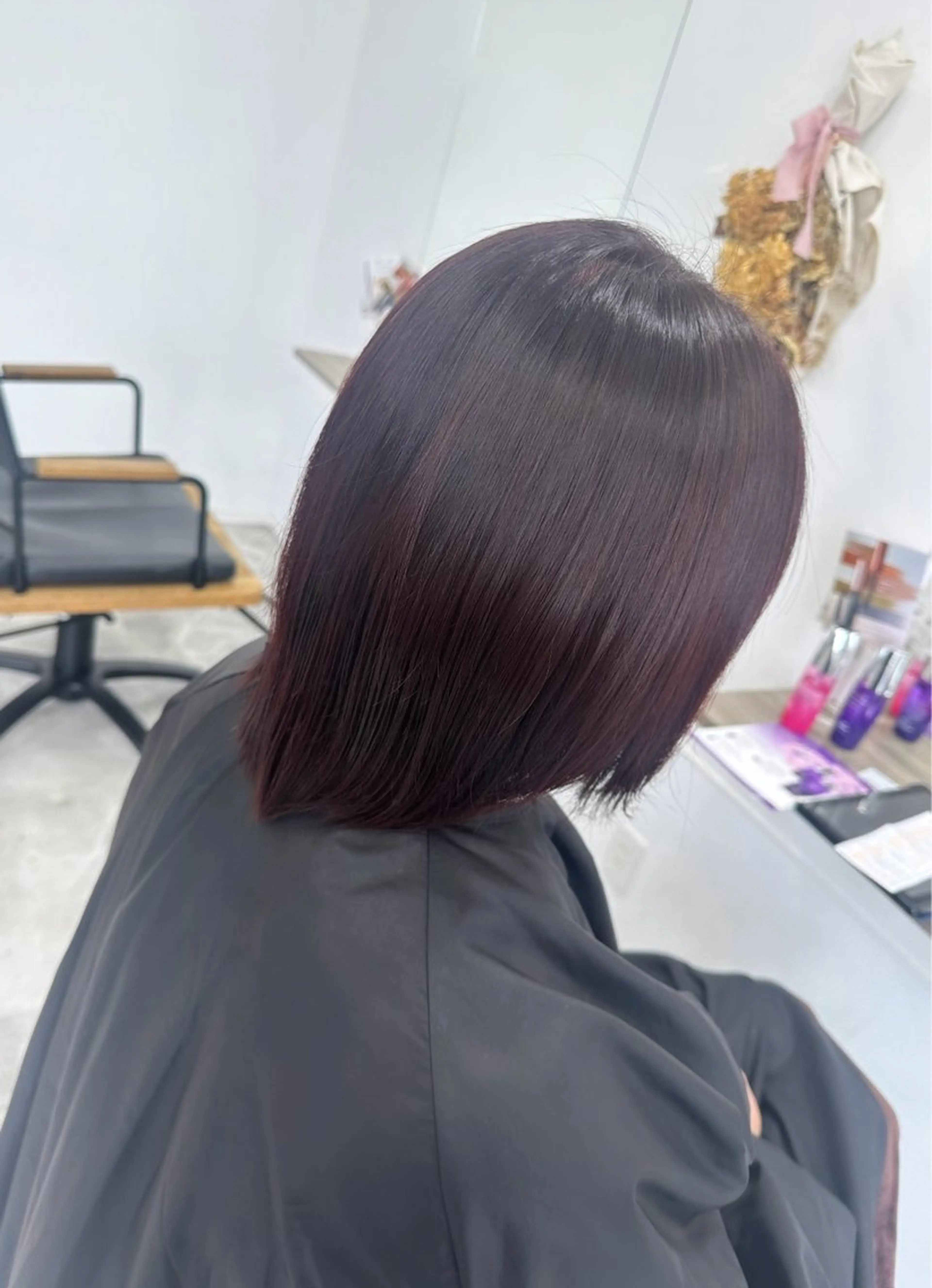 ショート 𝑴𝒐𝒓𝒊‎‪ /髪質改善/艶髪🖤のヘアスタイル