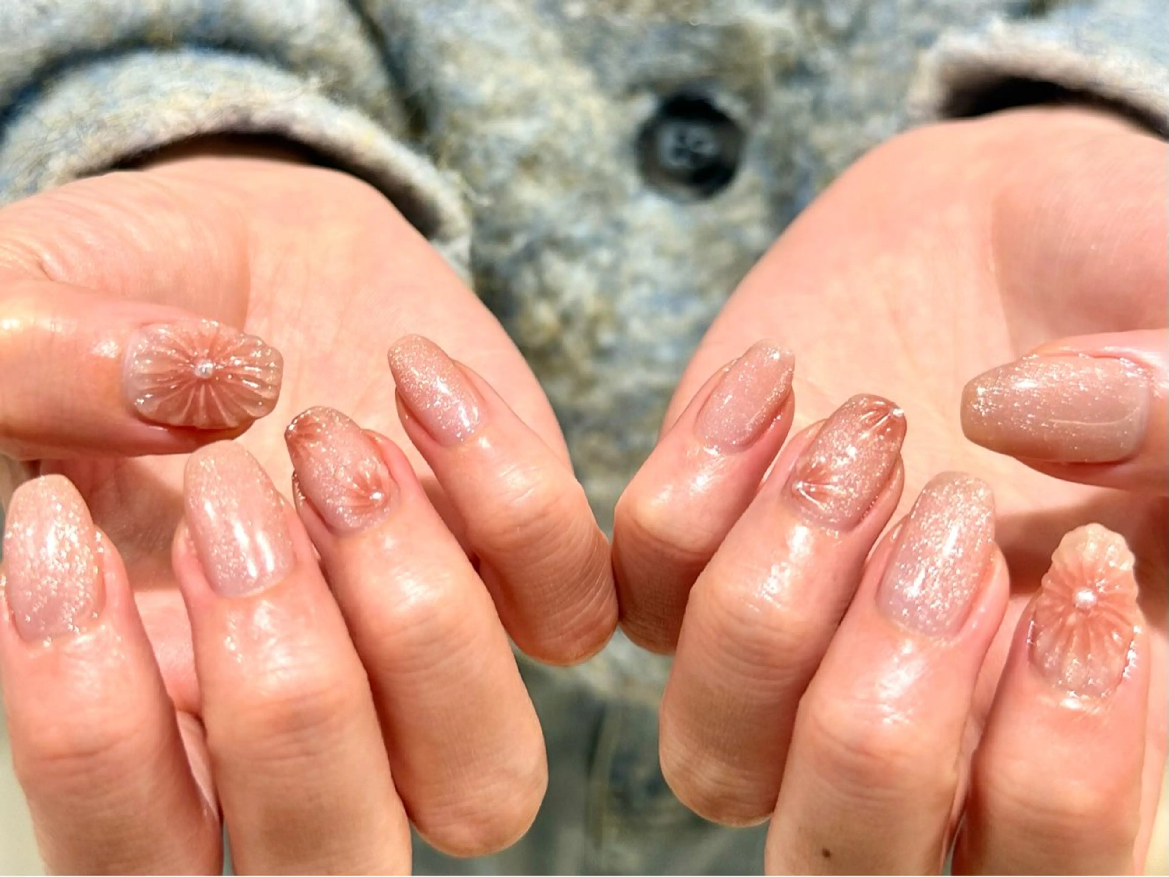 ネイル 春ネイル ハンドネイル kano🫧 指名No.1💫のネイルデザイン