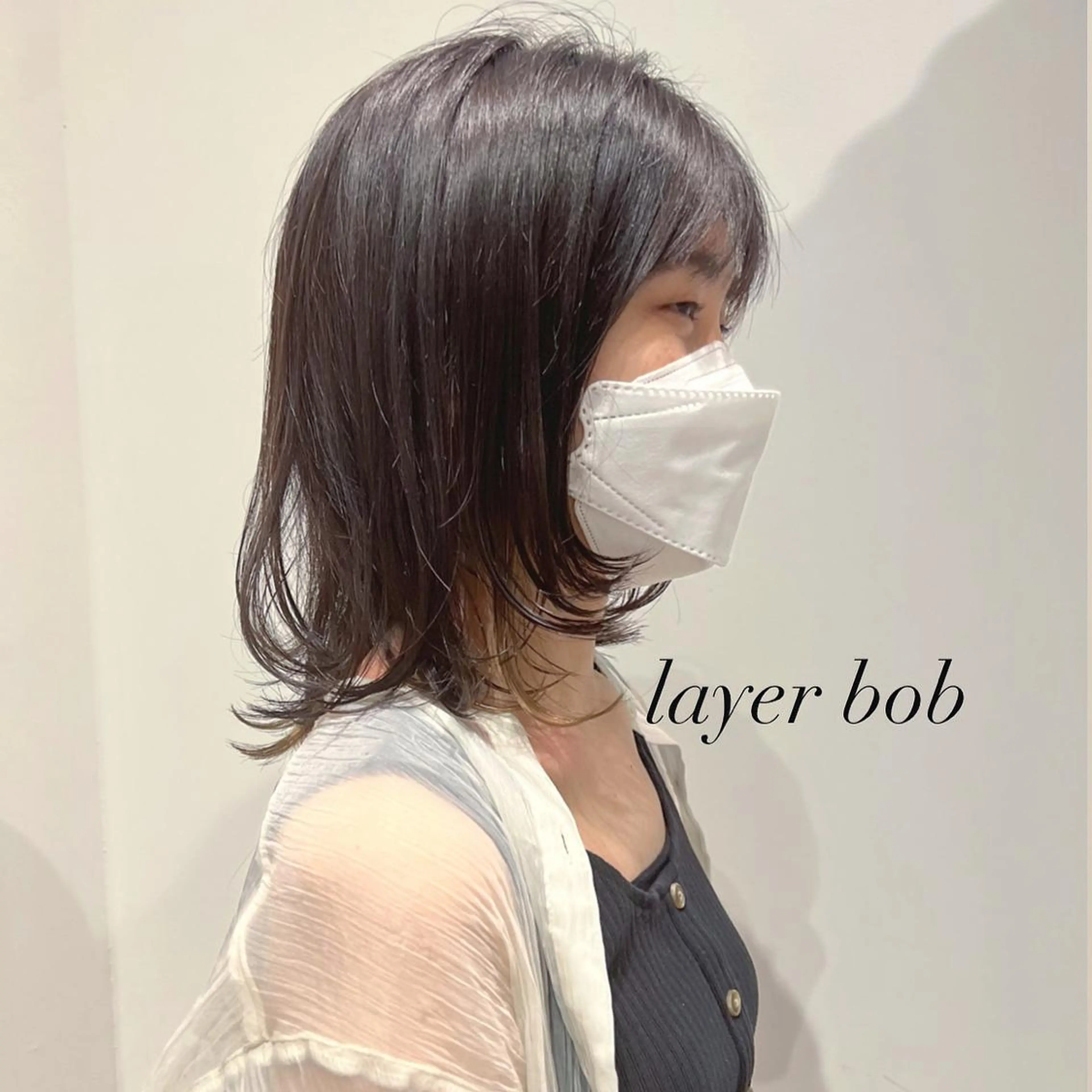 ミディアム カラー パーマ era shioriのヘアスタイル
