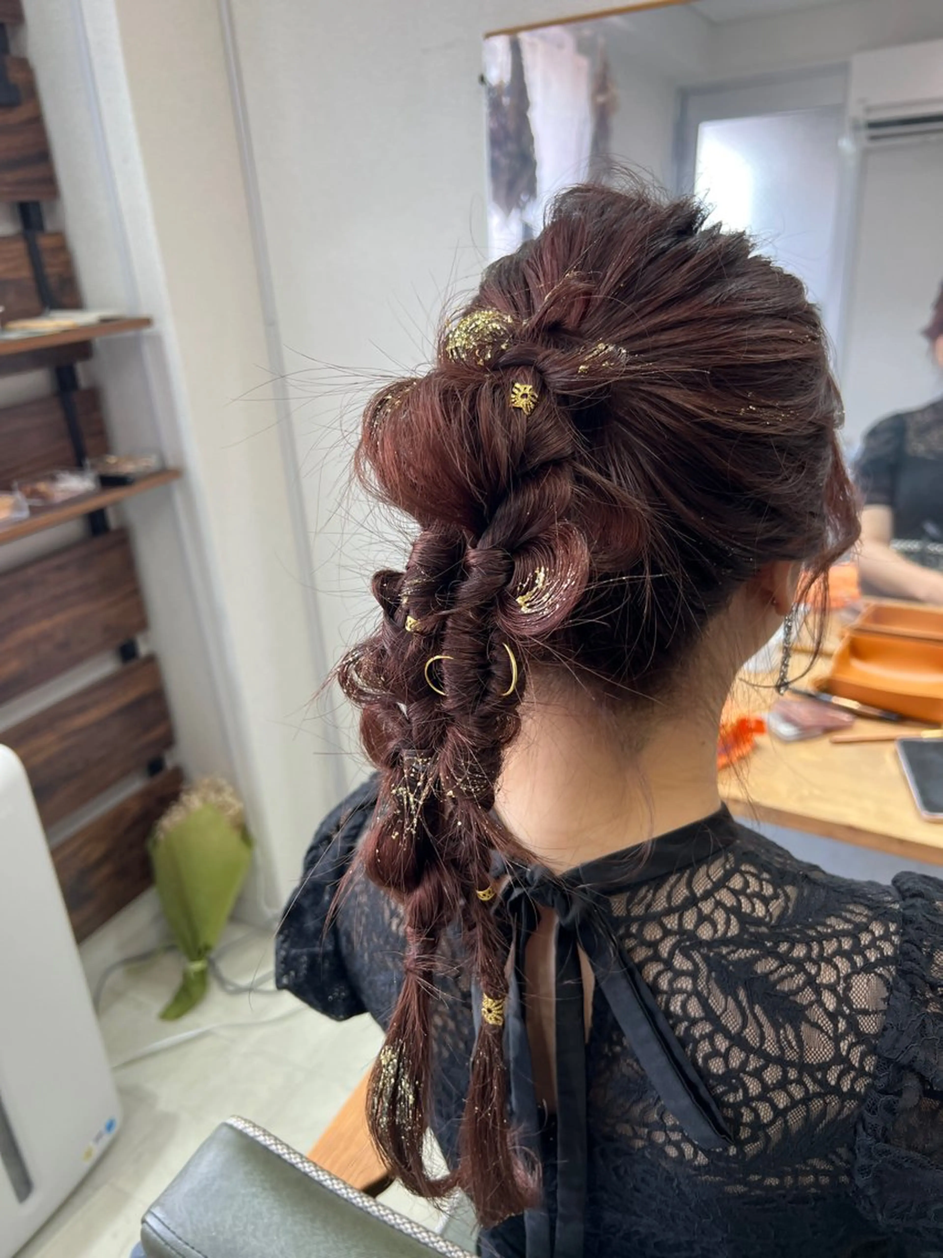 ロング 山室 敬義のヘアスタイル