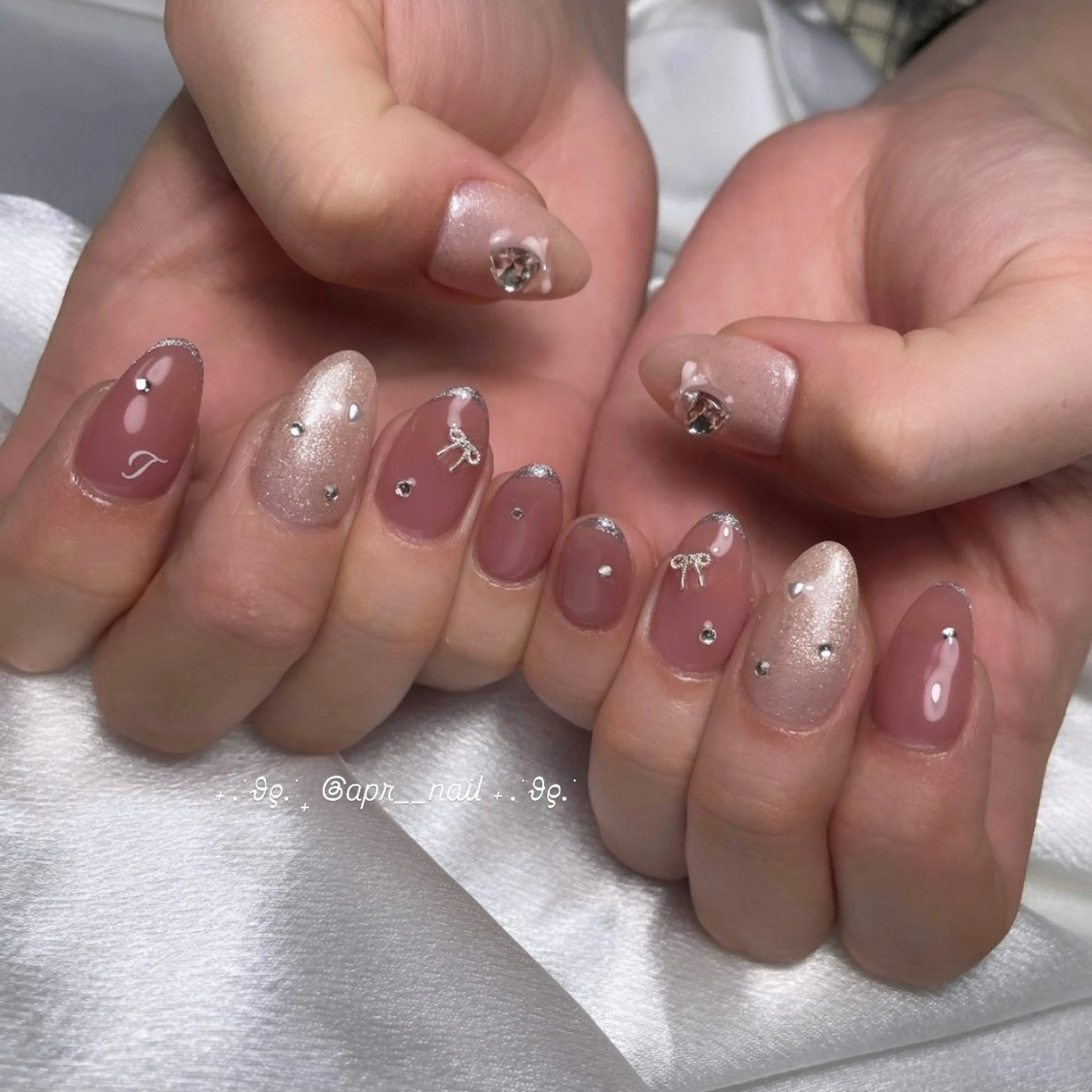 ネイル ハンドネイル Nailsalon apricotのネイルデザイン