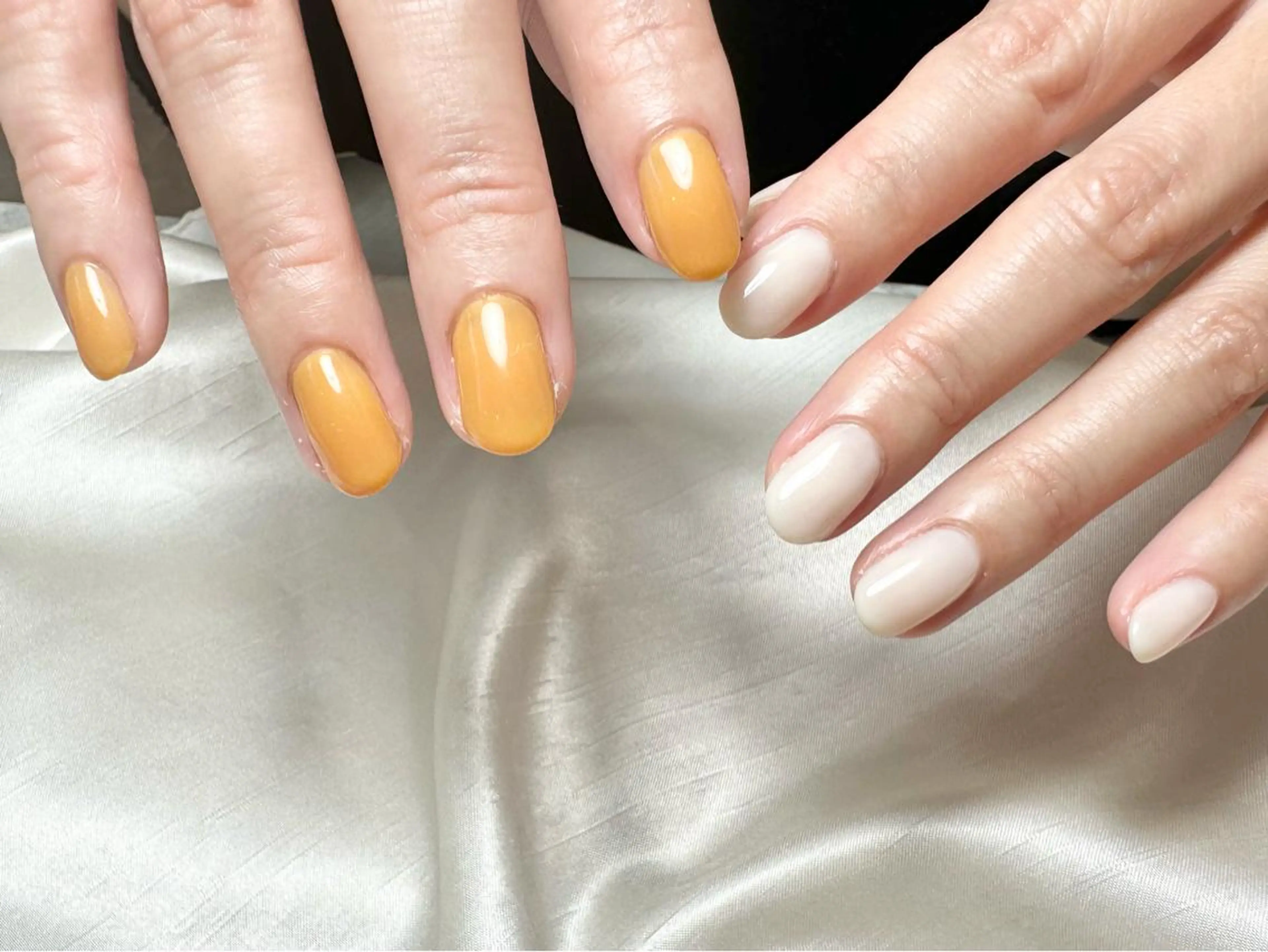 ネイル ワンカラーネイル SALON VILLAGE tenjin所属・o4nail___ ARISAのネイルデザイン