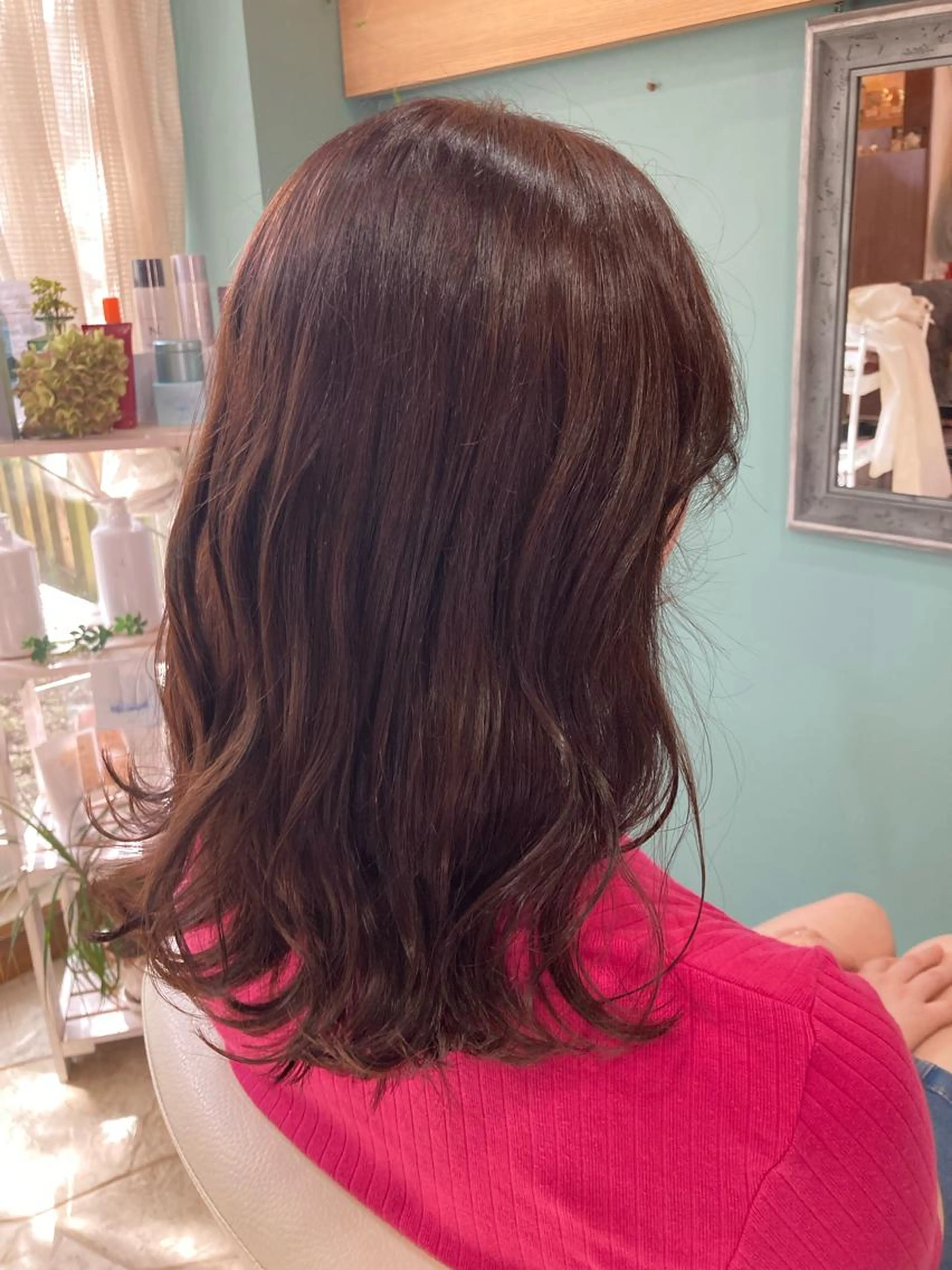 カット＋カラーの写真