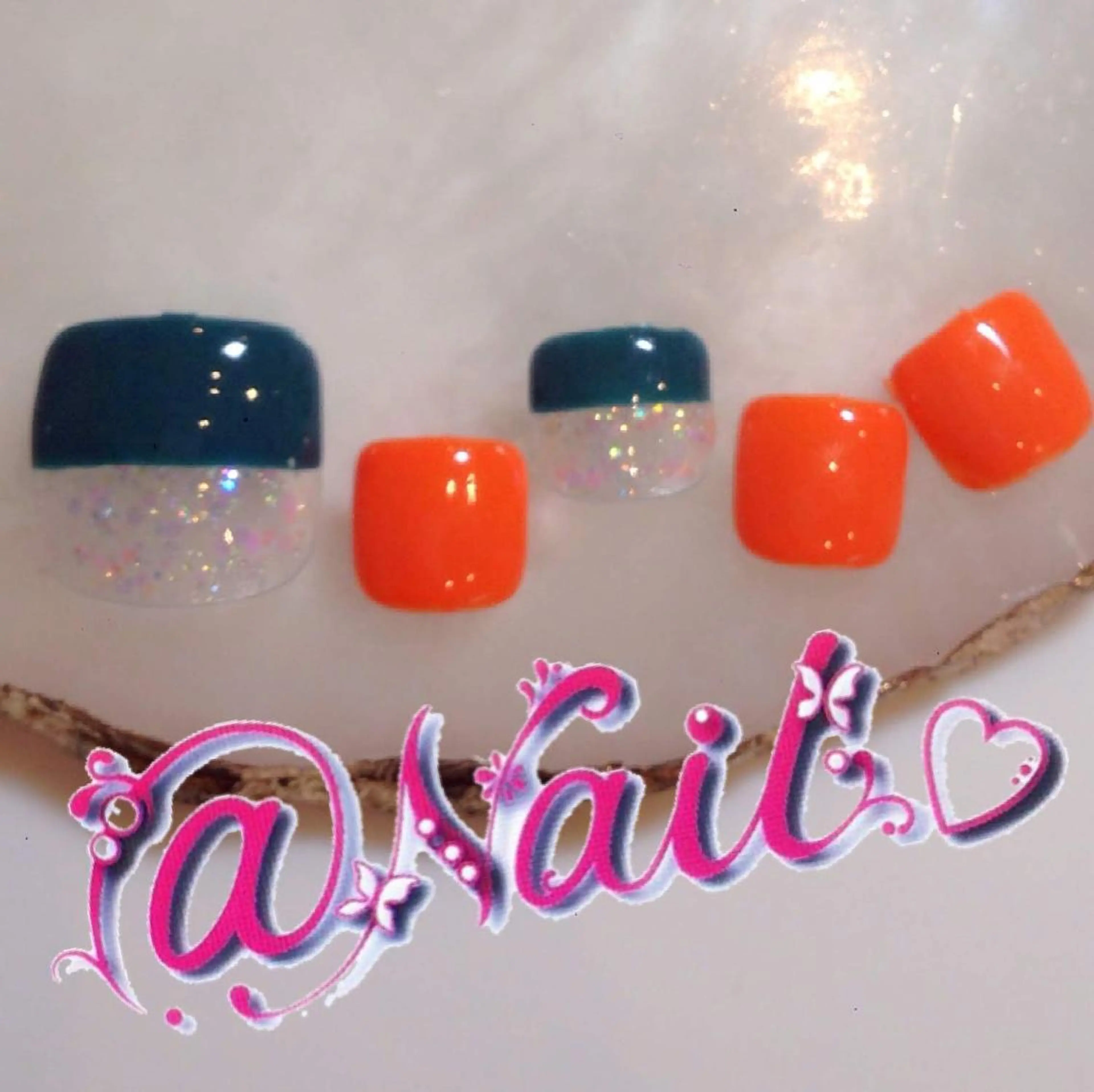 ネイル ネイルチップ 小尾 栞のネイルデザイン