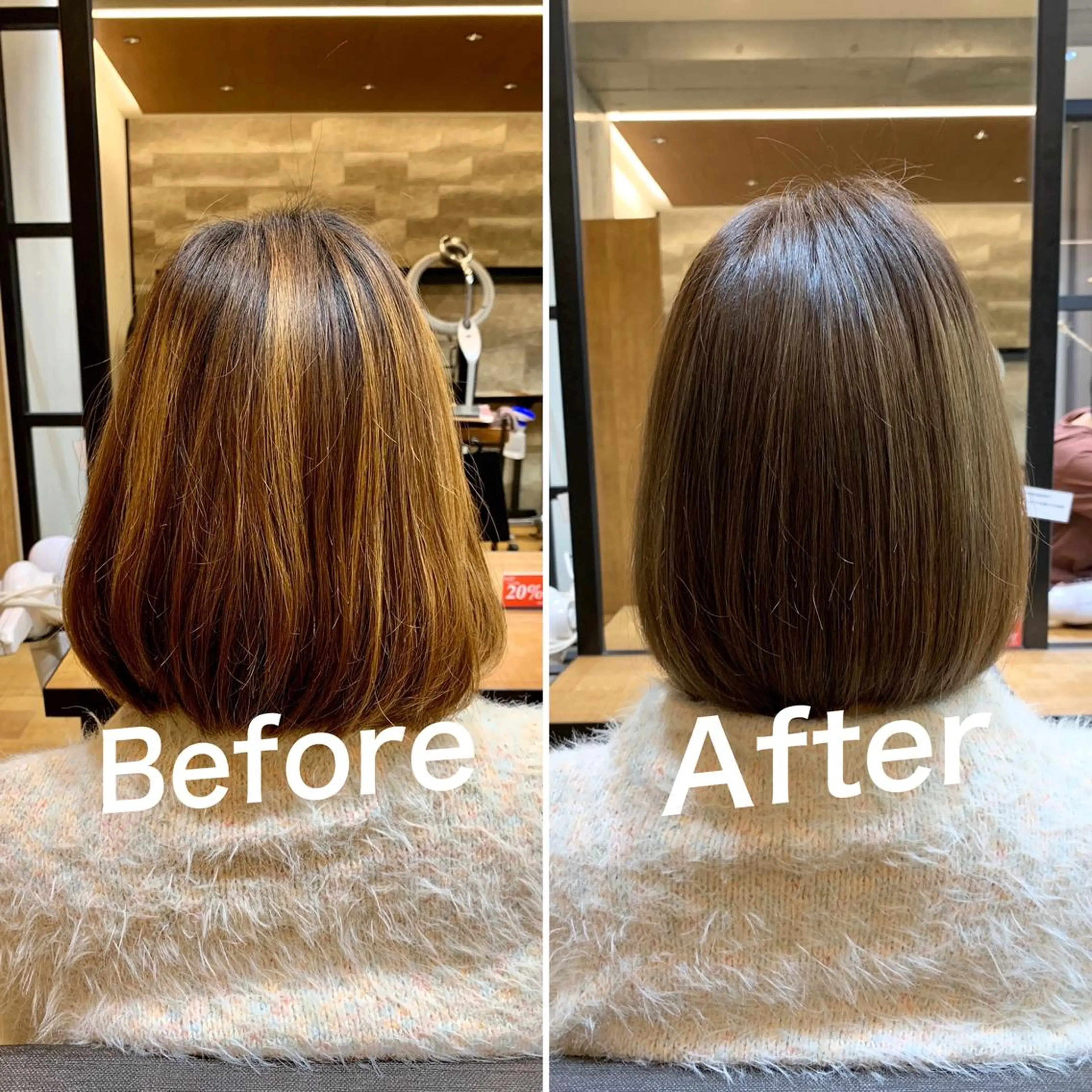 カラー カット トリートメント 佐瀬竜矢PRIMAL /portのヘアスタイル