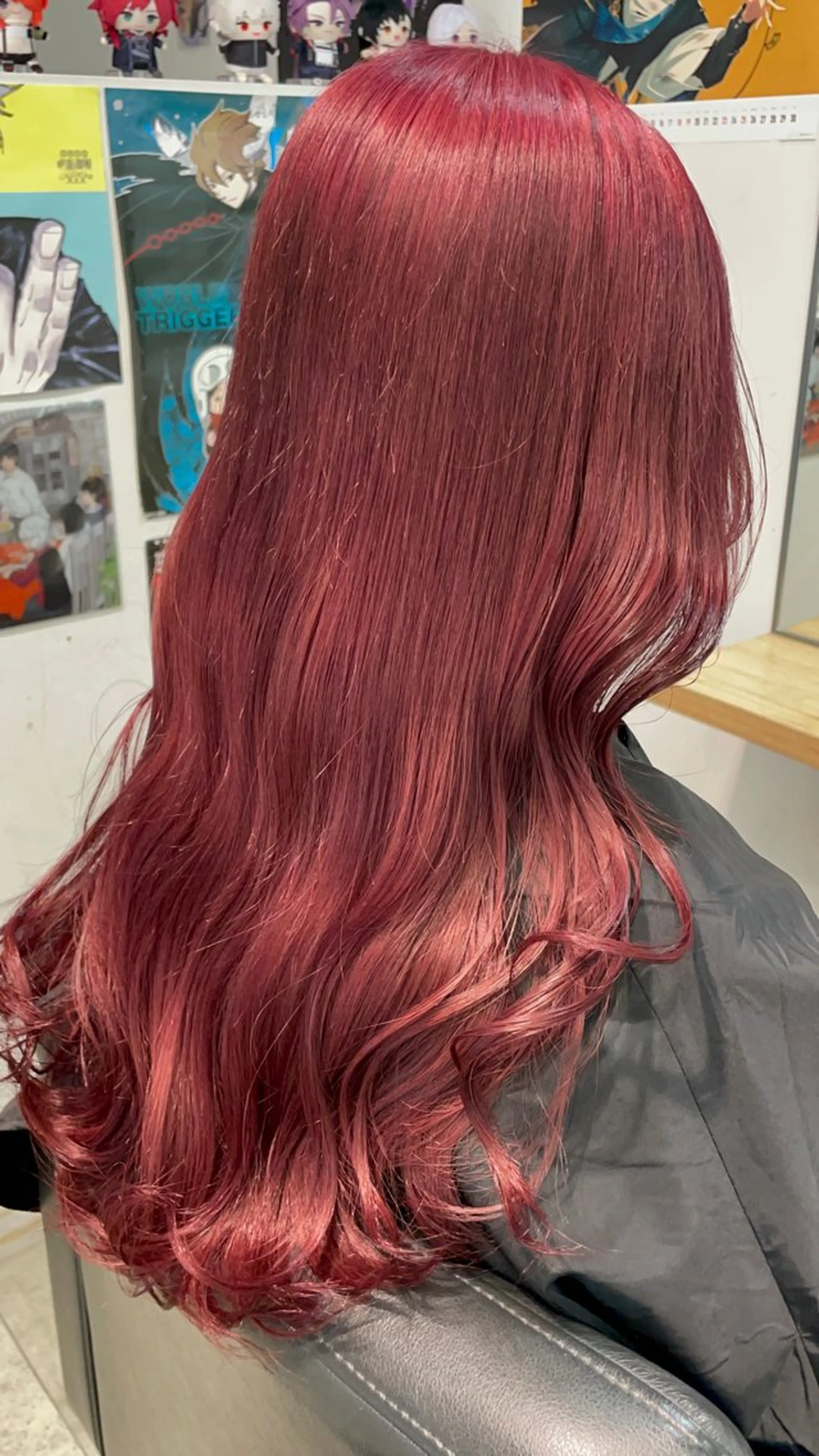 ロング カラー ブリーチ ブラウンカラー ケアブリーチ ラベンダーカラー ピンクカラー ヘアカラー トリートメント インナーカラー 推し ブリーチ  髪質改善のヘアスタイル