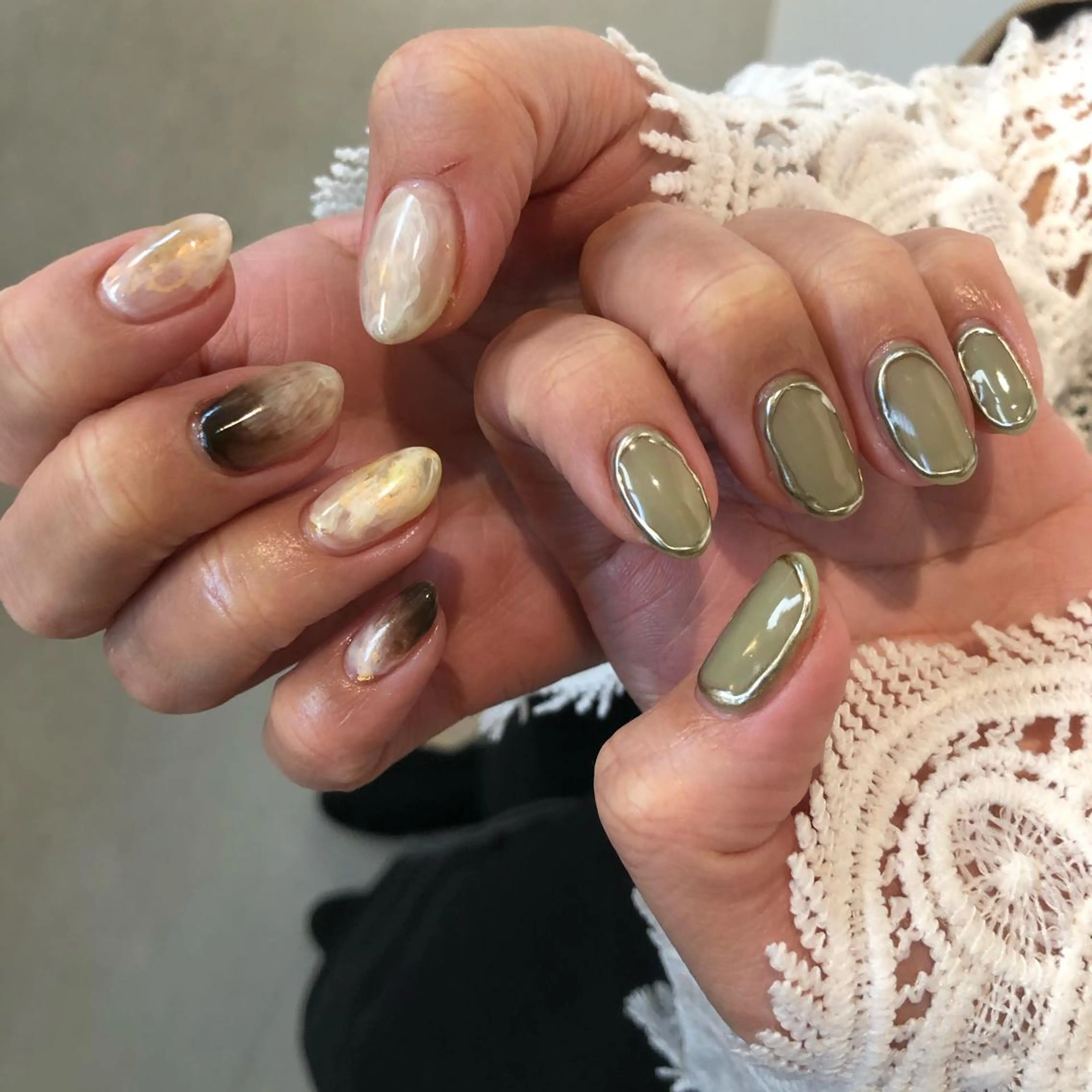 ネイル ハンドネイル alloy nailのネイルデザイン