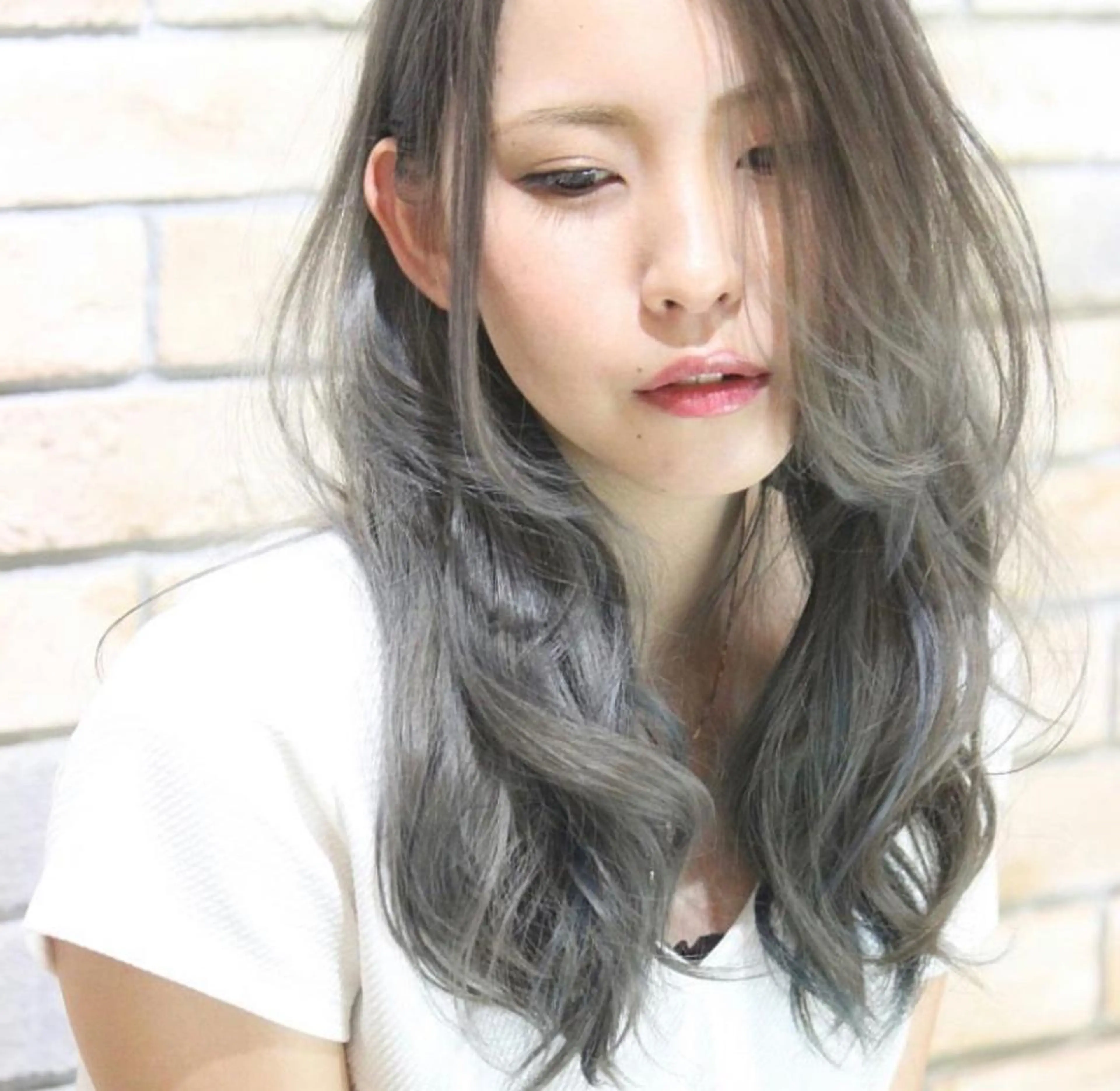 ロング カラー ヘアアレンジ VIM hairおもろまち店のヘアスタイル