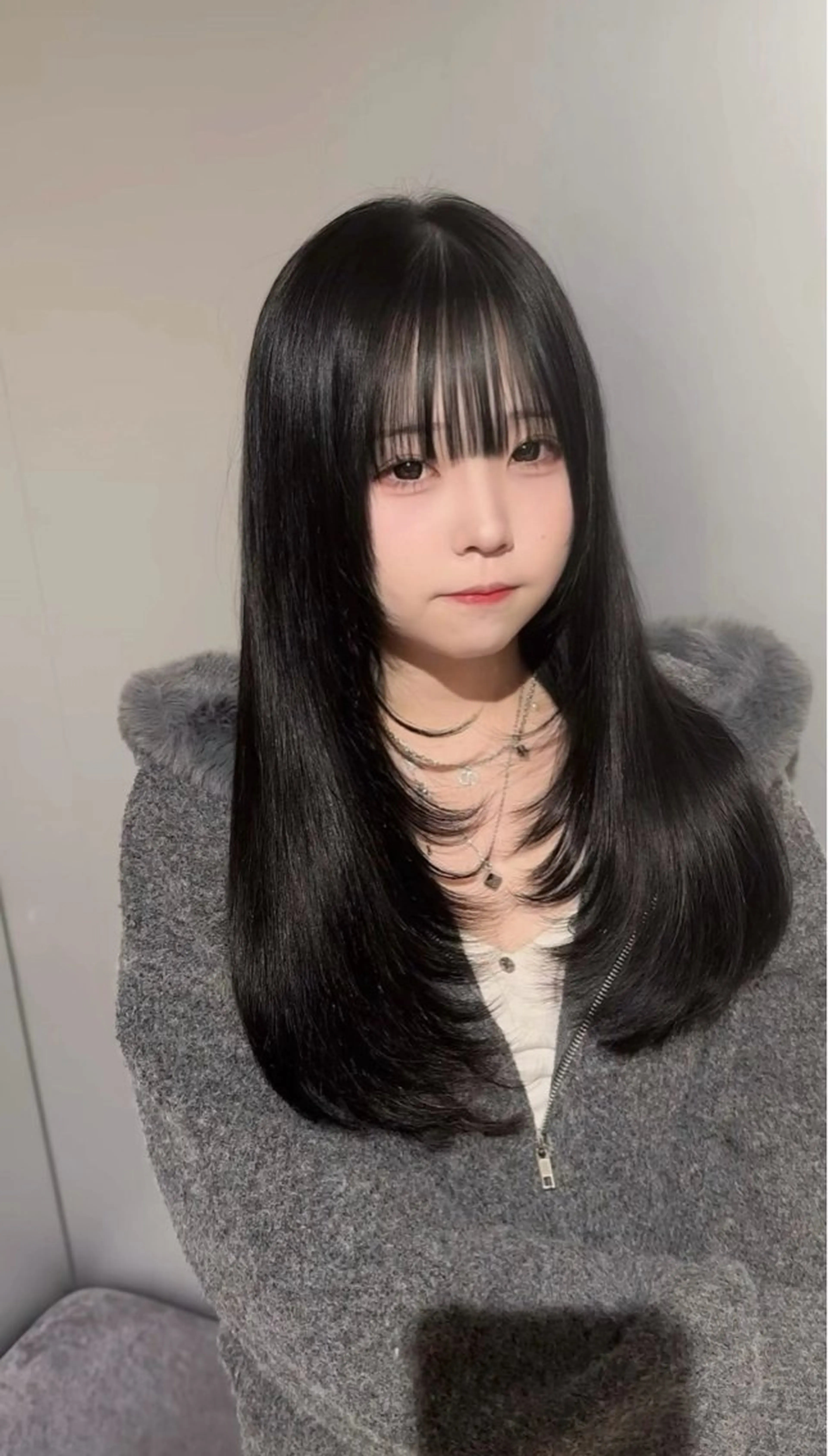 ロング カット ヘアカラー トリートメント 💎韓国レイヤー ×エクステゆうま💎のヘアスタイル