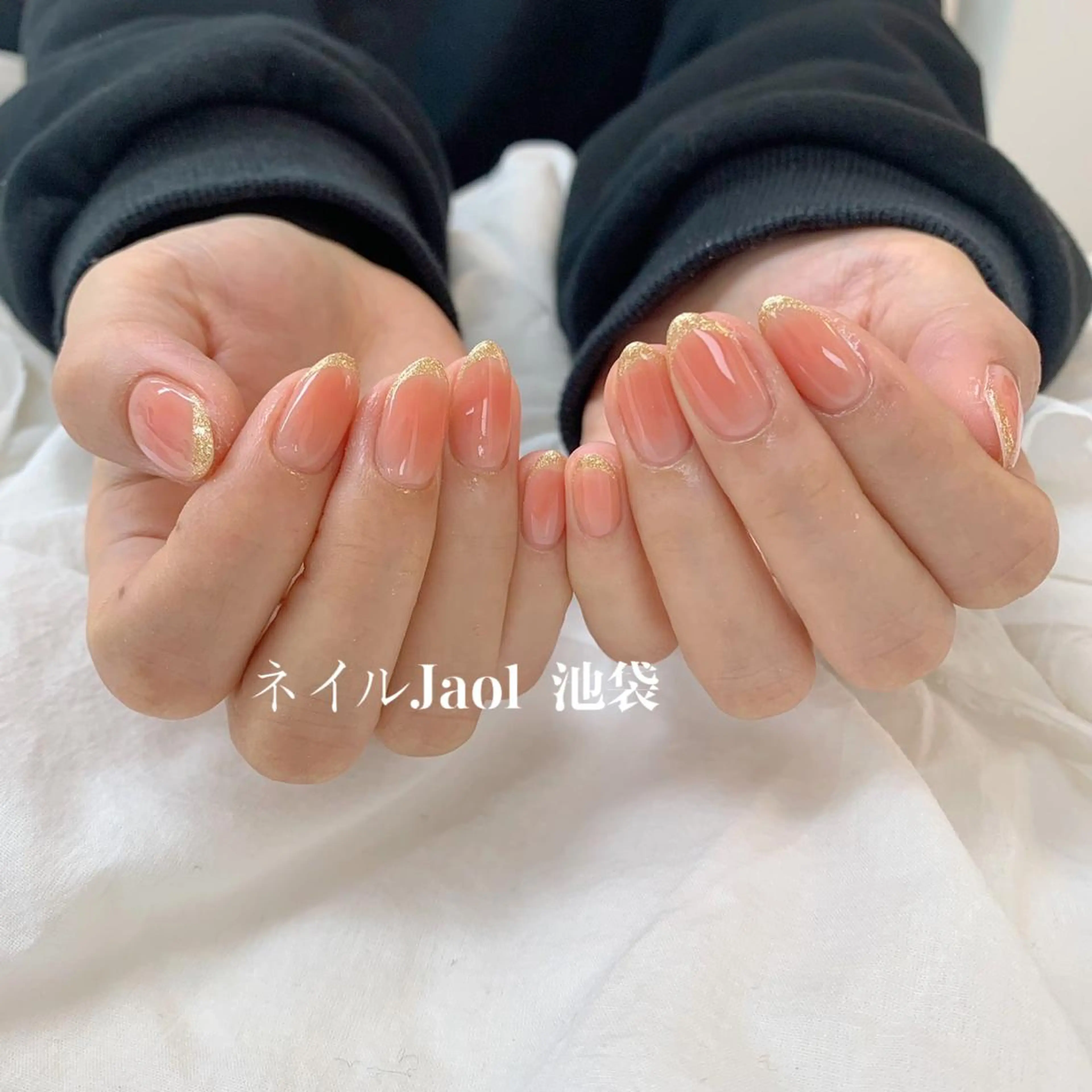 ミディアム ハンドネイル ネイルJaol 池袋のネイルデザイン