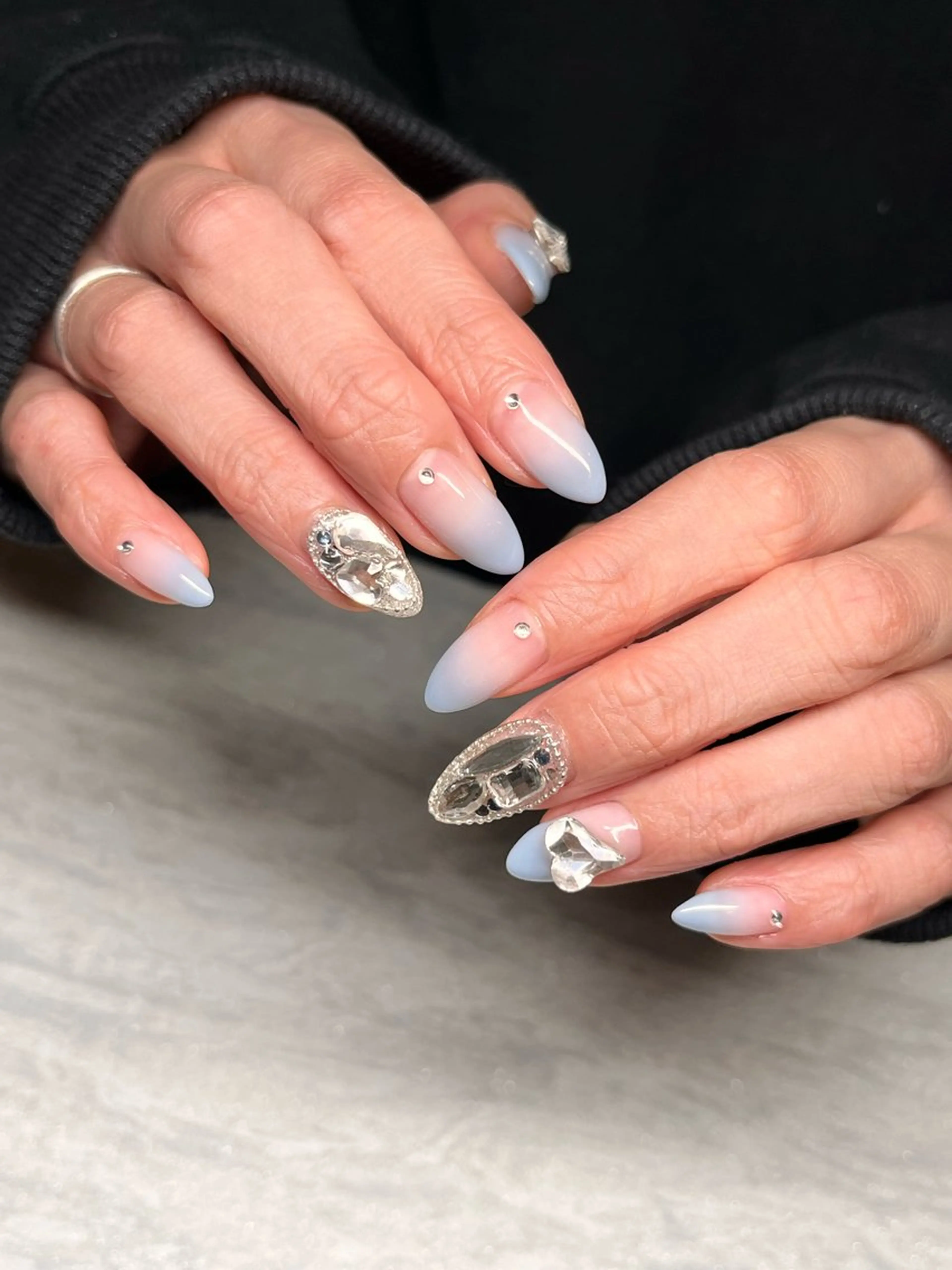 直前割🌟【オフ込み】グラデーションネイル　※パーツやスカルプのオフをご希望のお客様は事前にご連絡をお願いいたします。の写真